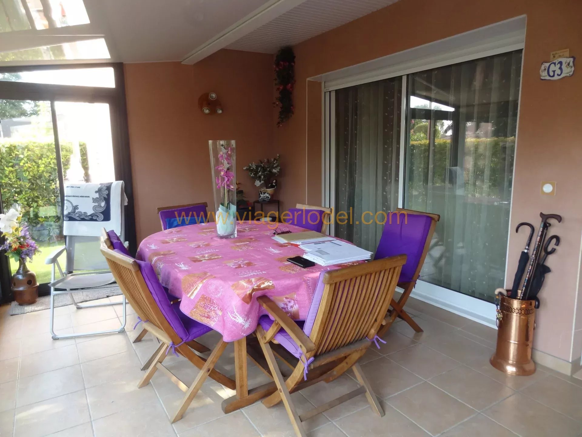 Réf. 9860 VENTE AVEC DROIT D'USAGE ET D'HABITATION - MONTAGNAC (34)