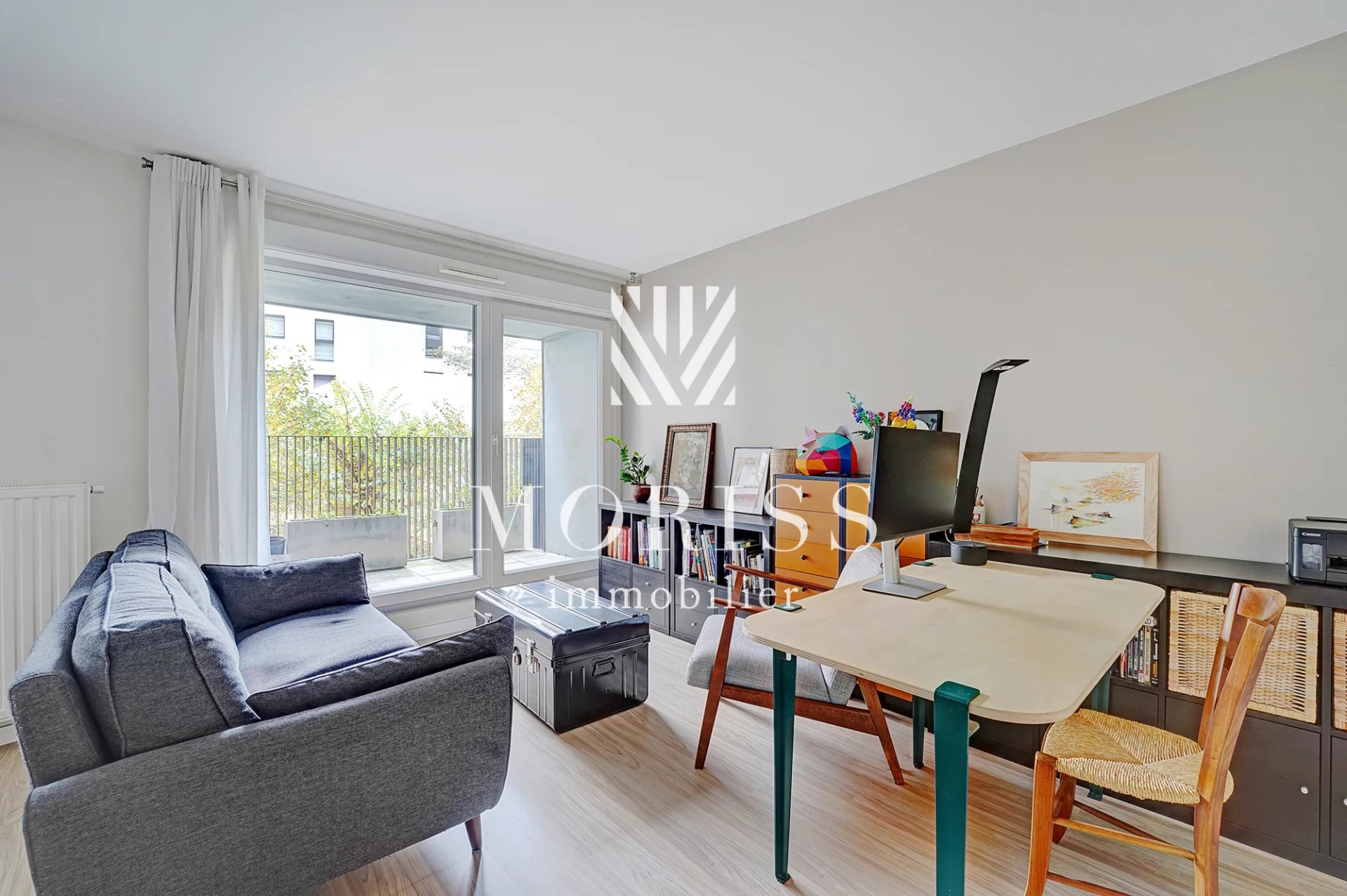 Appartement 2 pièces Balcons / 57m2 / Allée de Paris / Parc des - Image Array