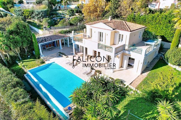 Superb architect-designed villa in a private estate in the hills above Falicon — photo 3