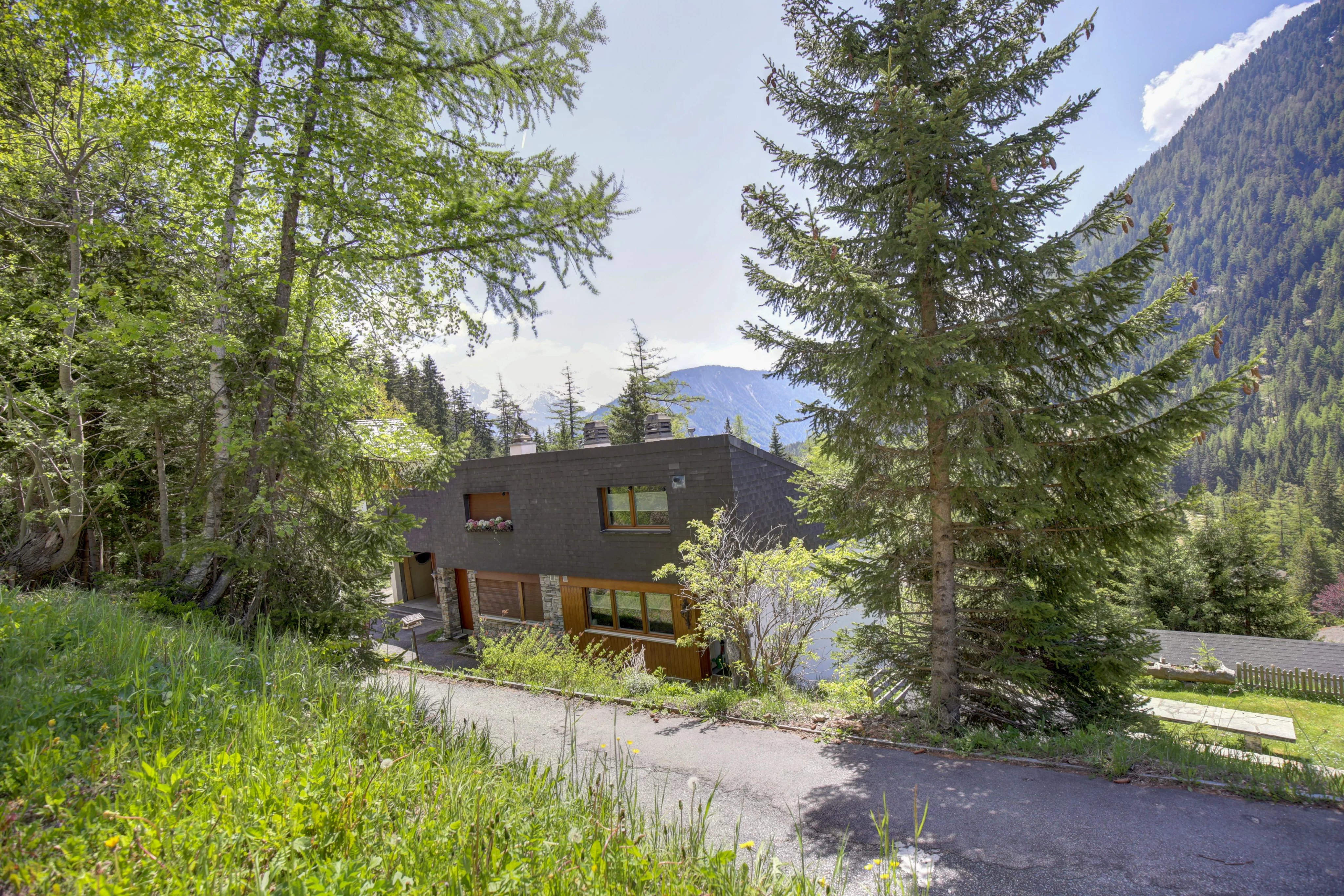Au cœur de la forêt, belle maison mitoyenne à Champex-Lac !