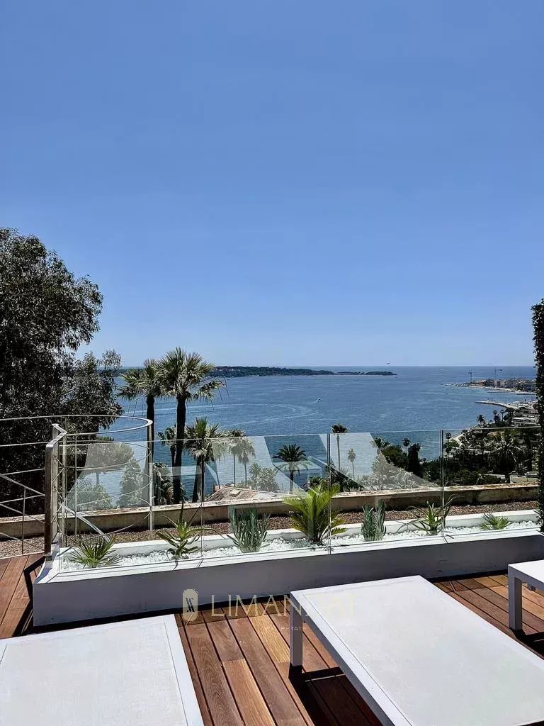 Cannes Californie - Appartement avec Toit terrasse 150 m²  - Vue mer
