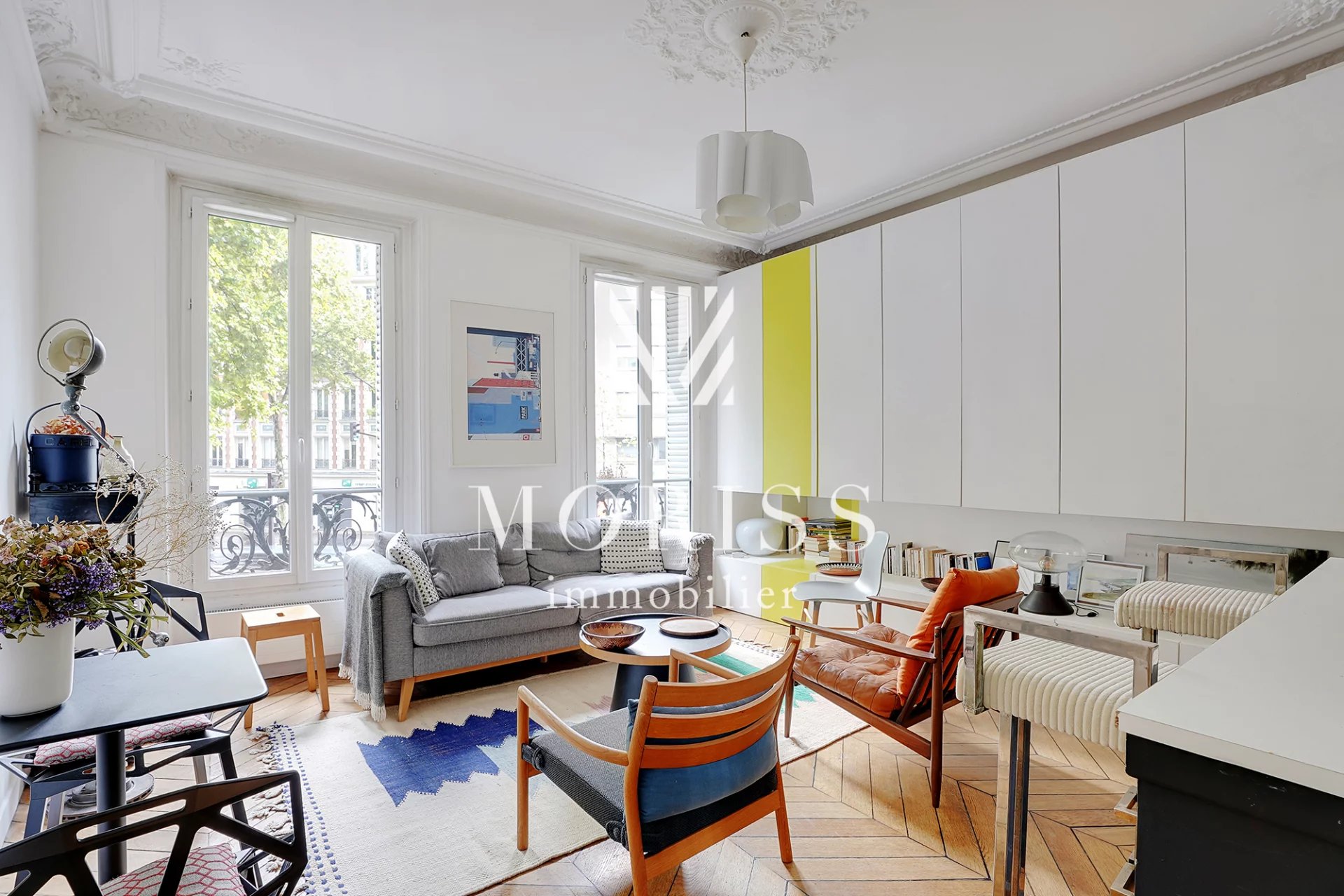 2 pièces – 42 m² – Paris 18ᵉ – Simplon/Ornano - Image Array