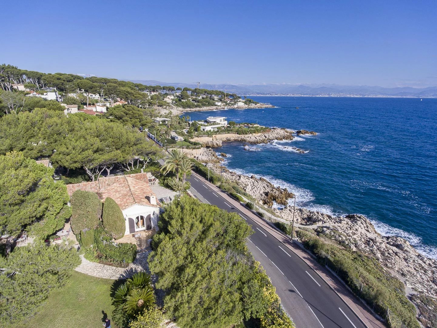 Villa en location saisonnière au Cap d'Antibes