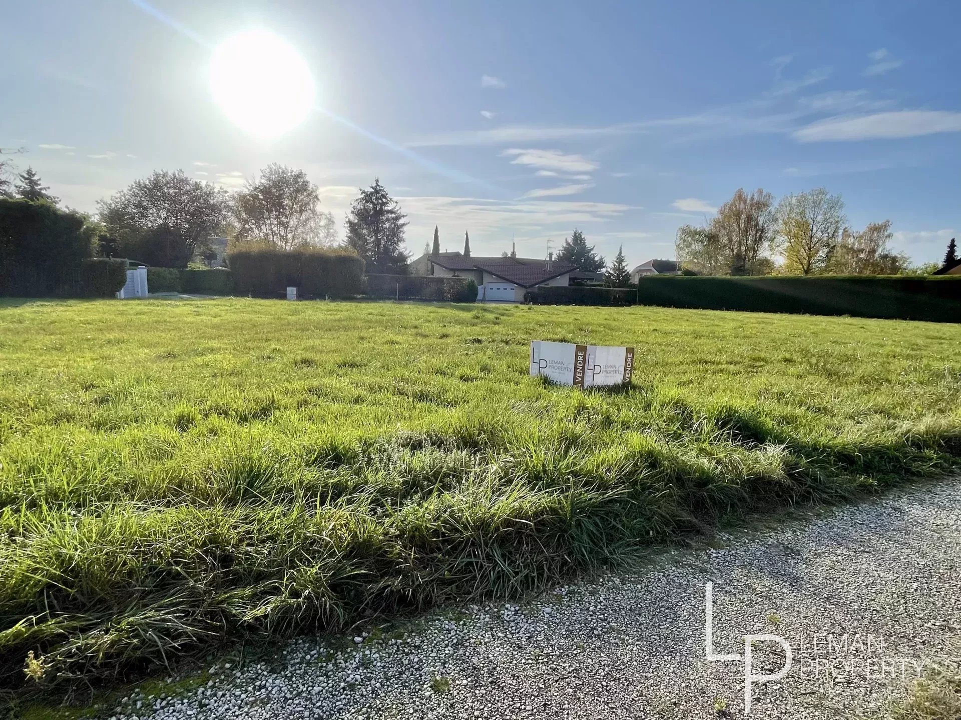 Terrain constructible au calme à Foncenex