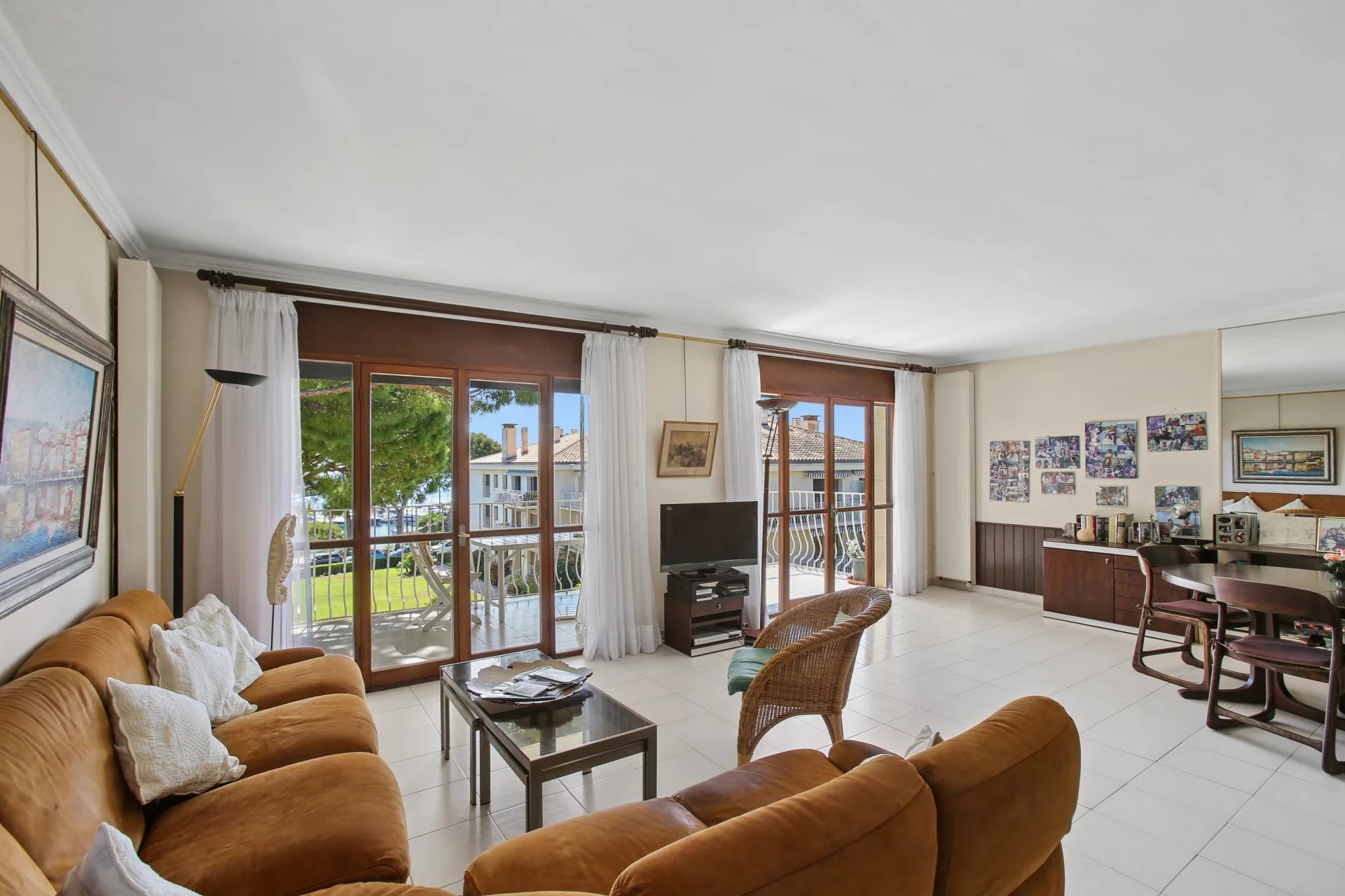 Appartement 3/4 pièces avec de grandes terrasses et vue mer au cœur du village de Saint-Jean-Cap-Ferrat