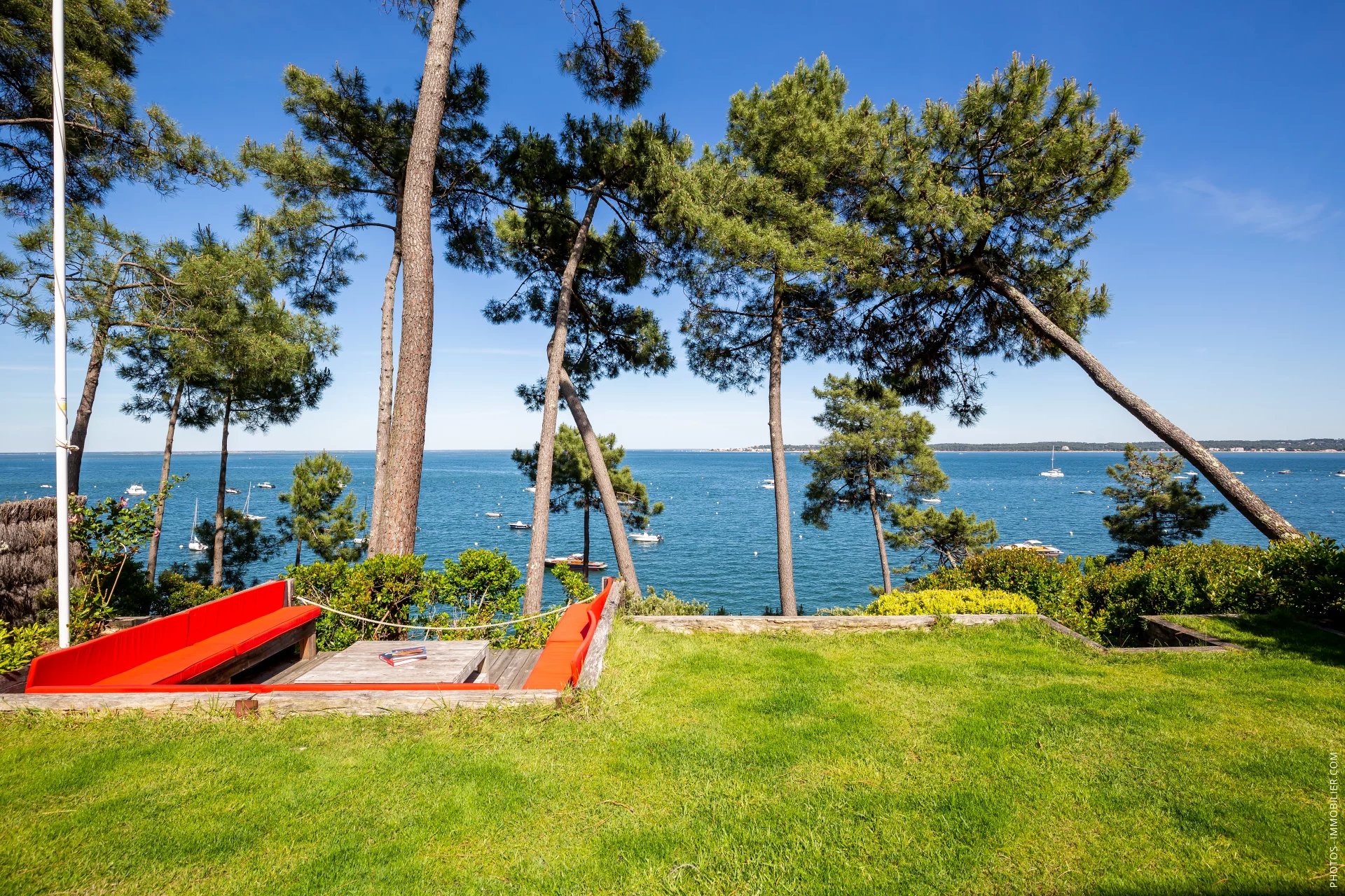 VILLA A LOUER EN 1ERE LIGNE DU BASSIN D'ARCACHON - 10 COUCHAGES