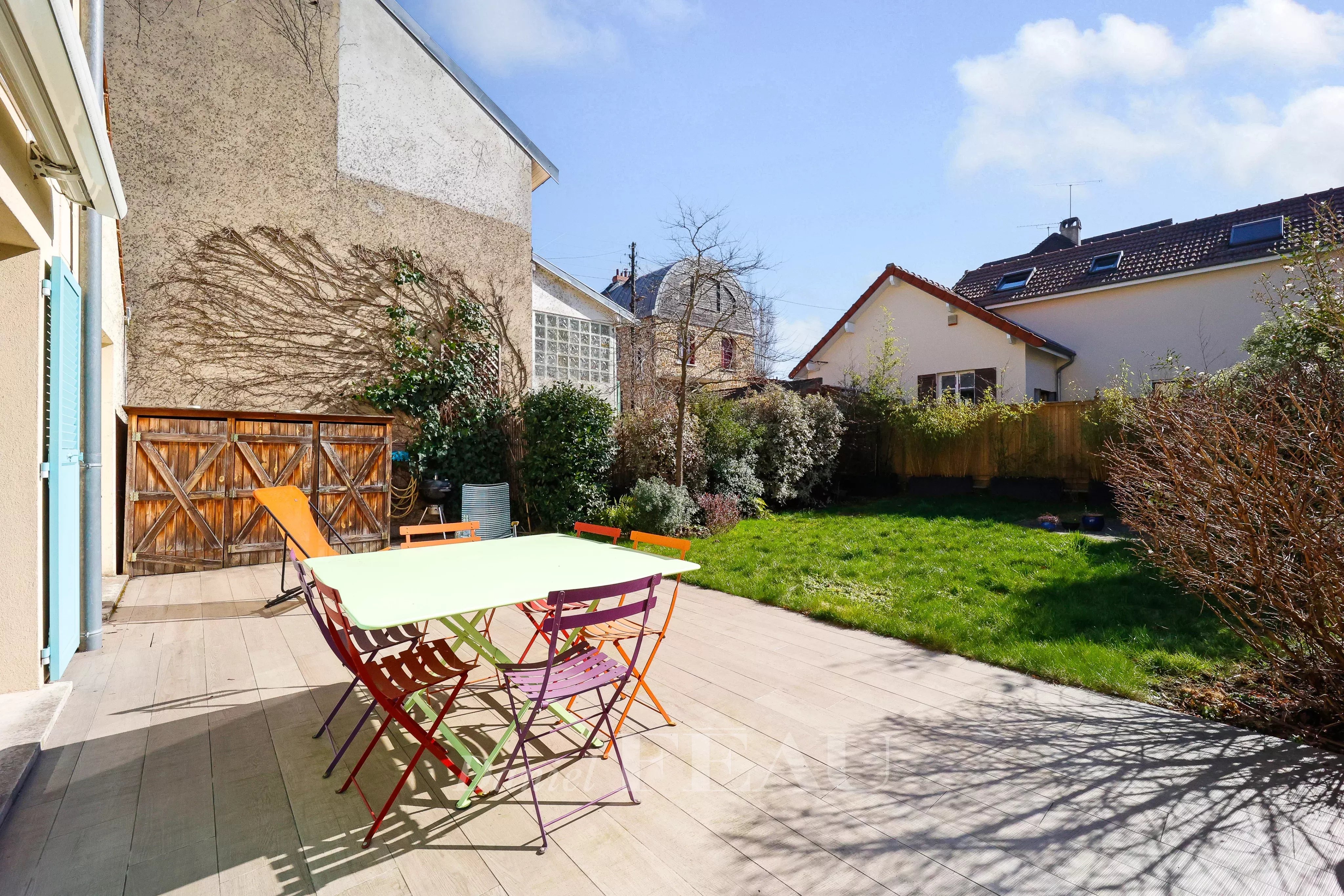 Terrasse et jardin