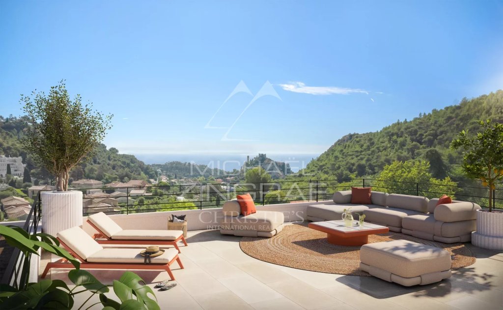 Apartment for sale in Eze — Exceptional Apartment – 4 Rooms – Prestigious Residence in Èze