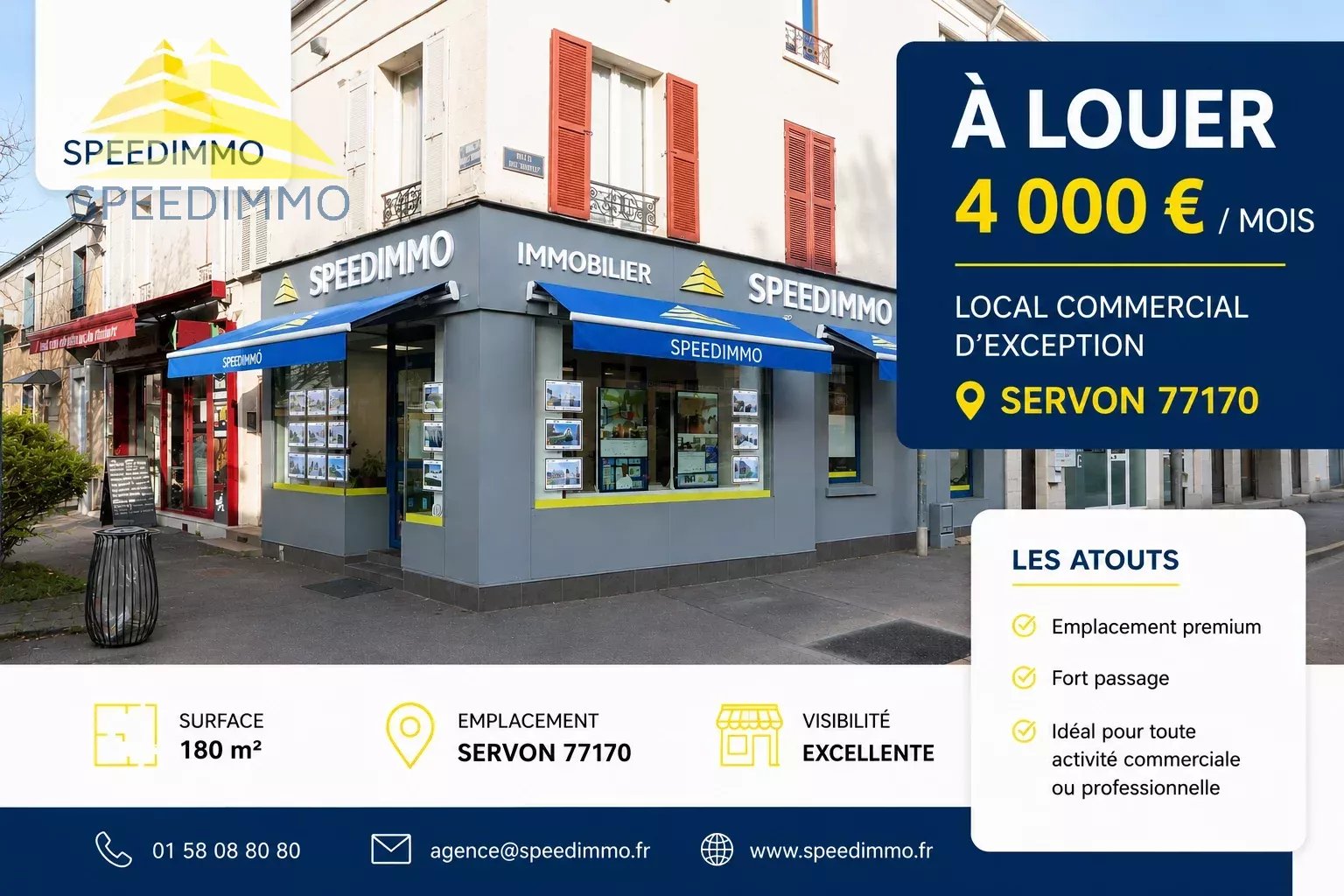 Local Commercial A Louer SERVON