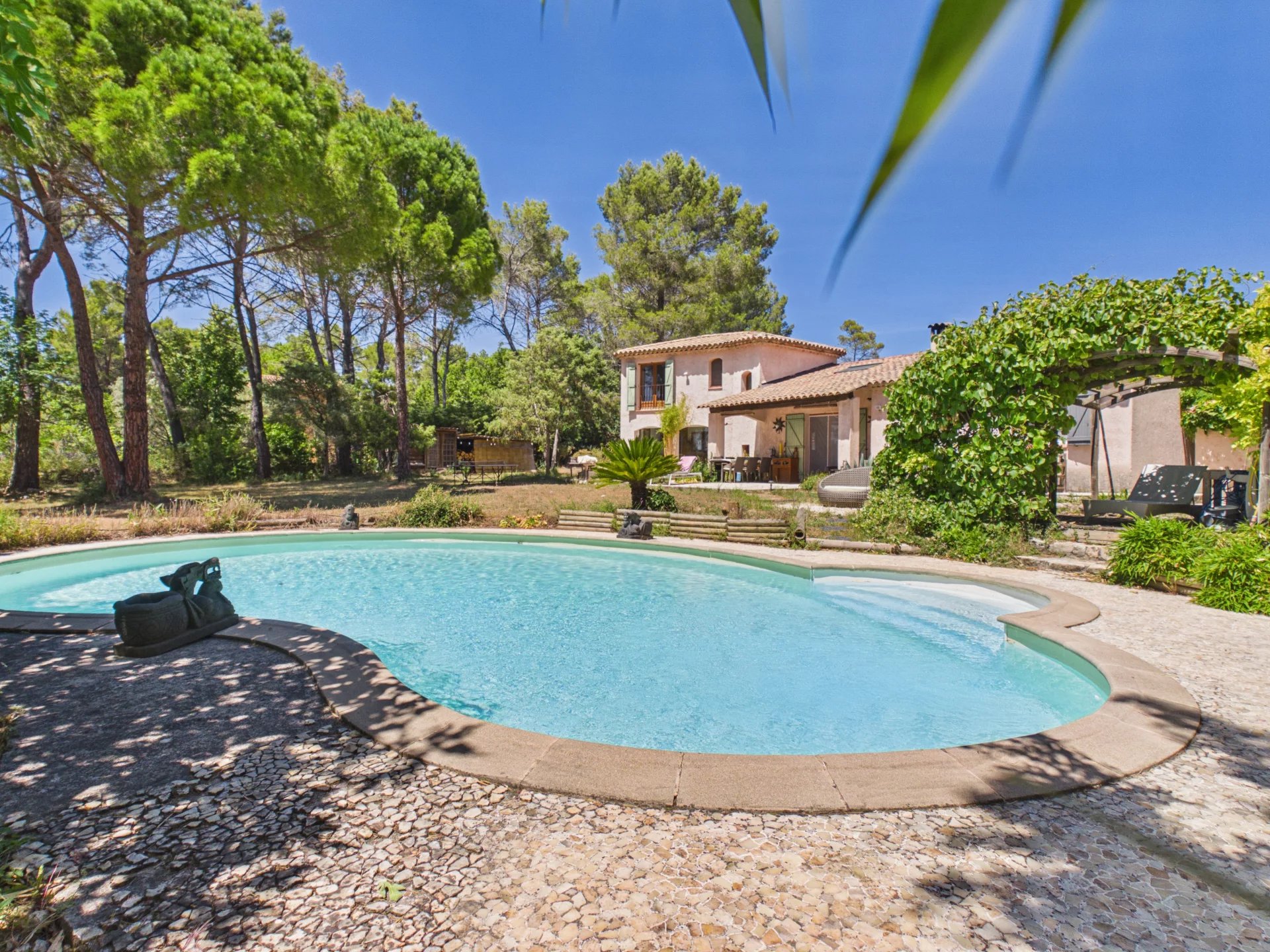 Villa with pool in a peaceful setting - Fayence