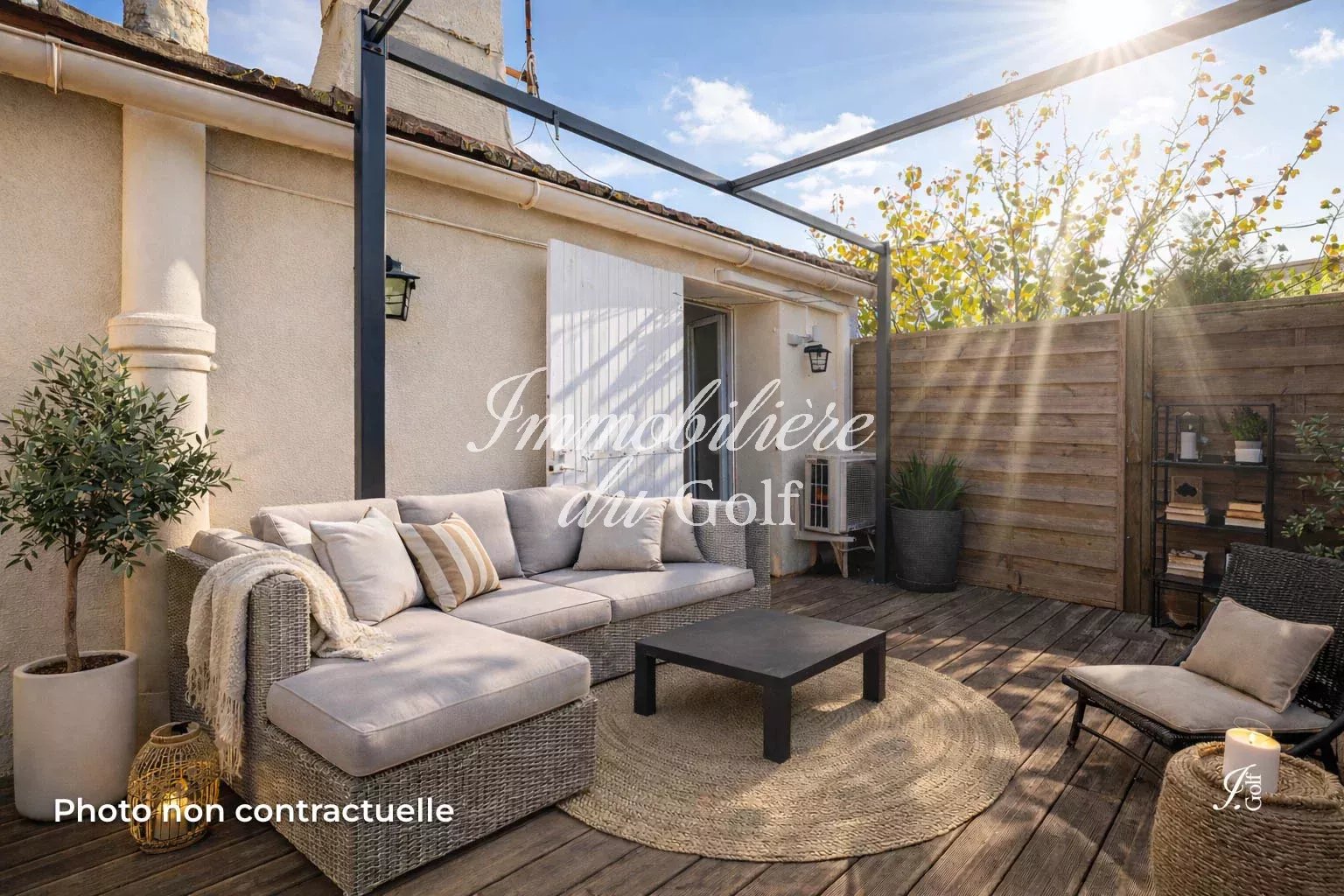 LE COCON - Appartement/Haut de Villa T2 de 42m2 - Terrasse - 13011 LES CAMOINS