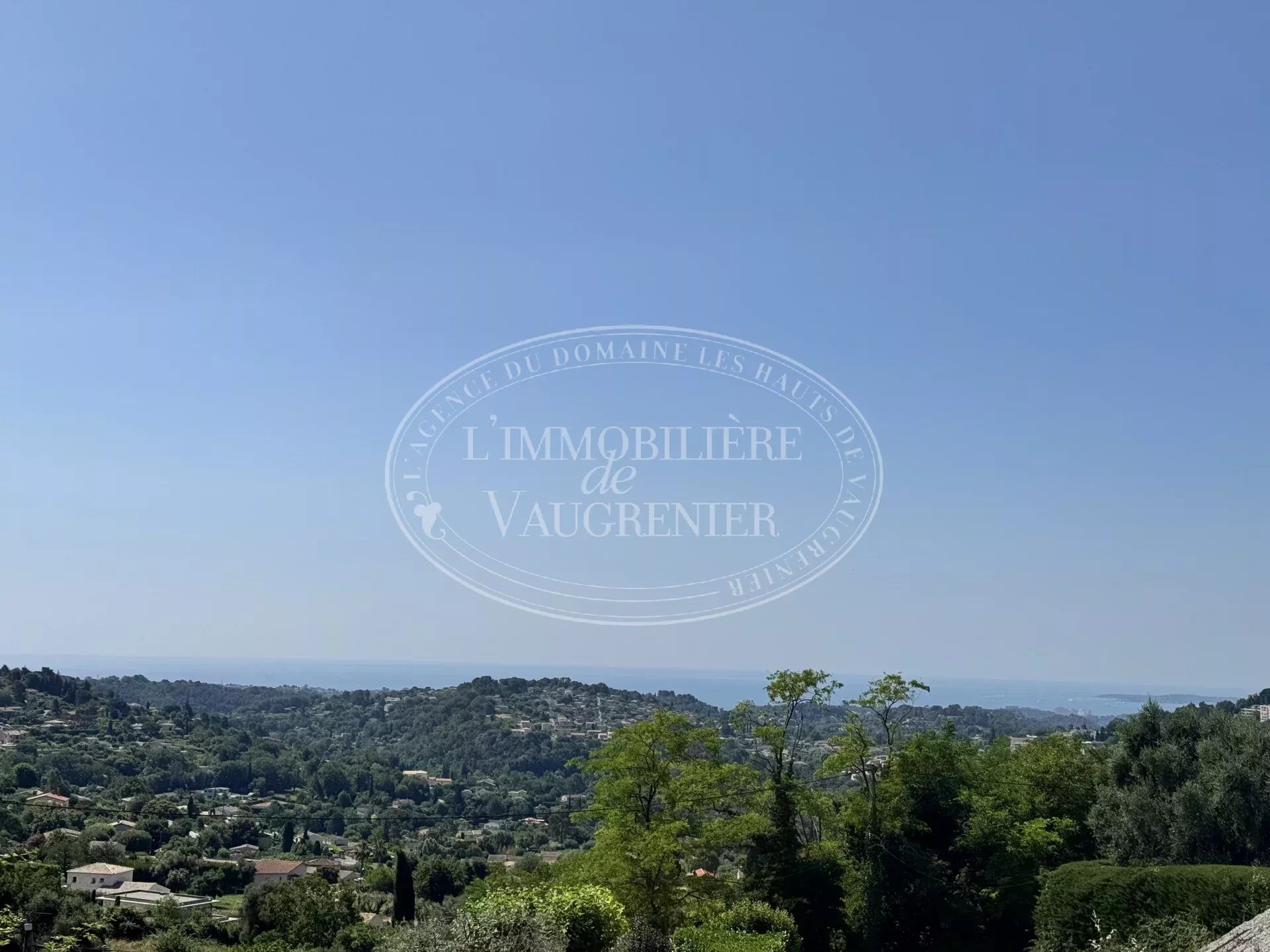 Land for Sale of 1955m2 Vence panoramic sea view