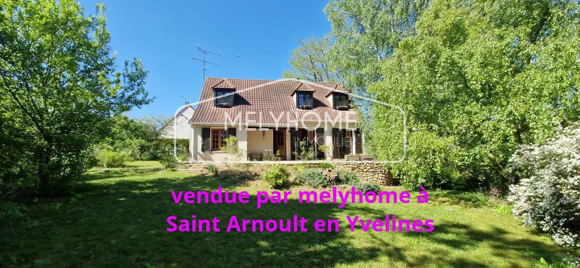 Maison Familiale Saint-Arnoult en Yvelines 4 chambres Sous-sol