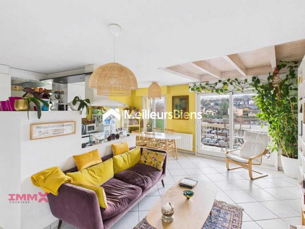 Superbe T3 duplex en dernier étage exposé dud & vue dégagée