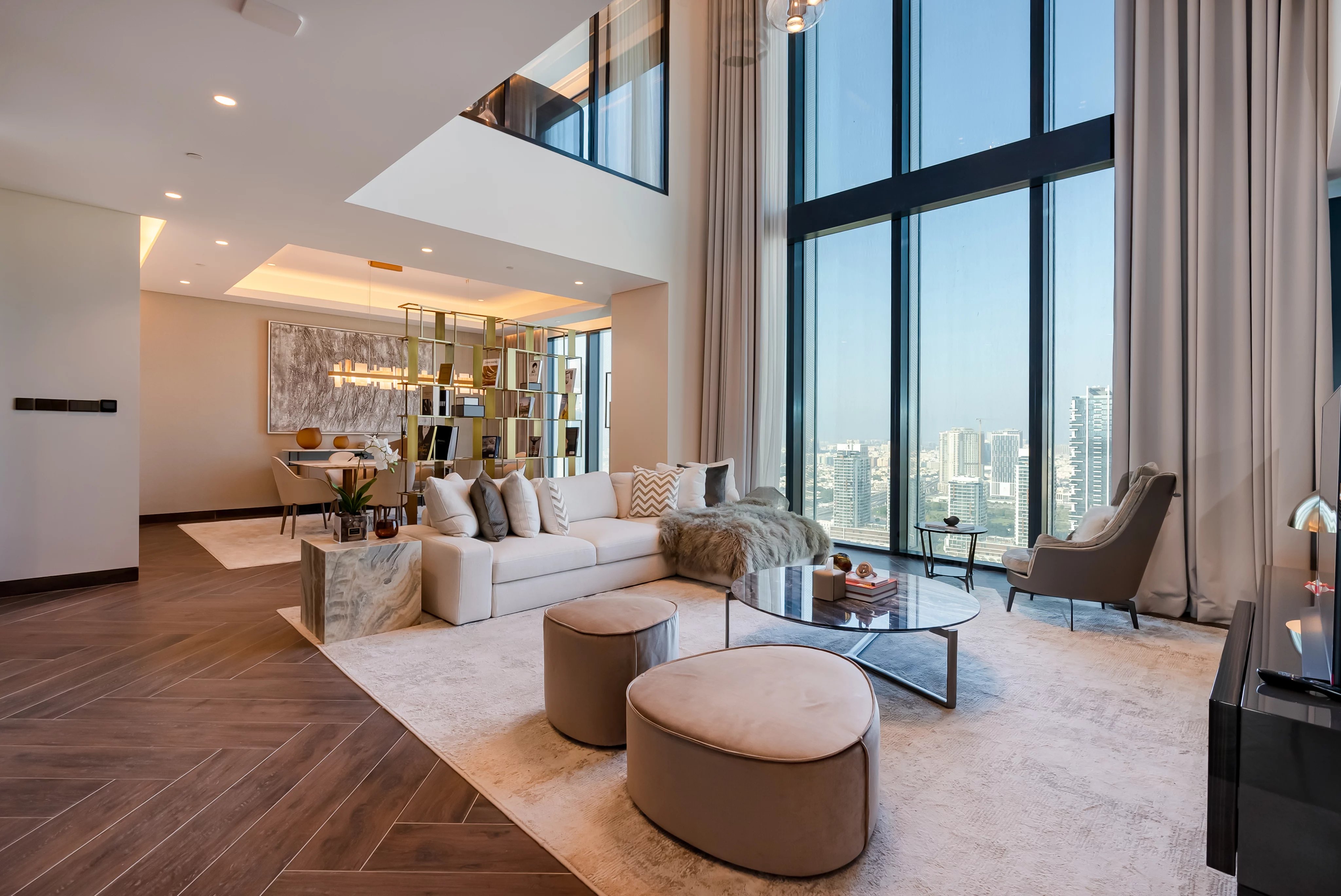 Dubaï – A luxurious duplex apartment