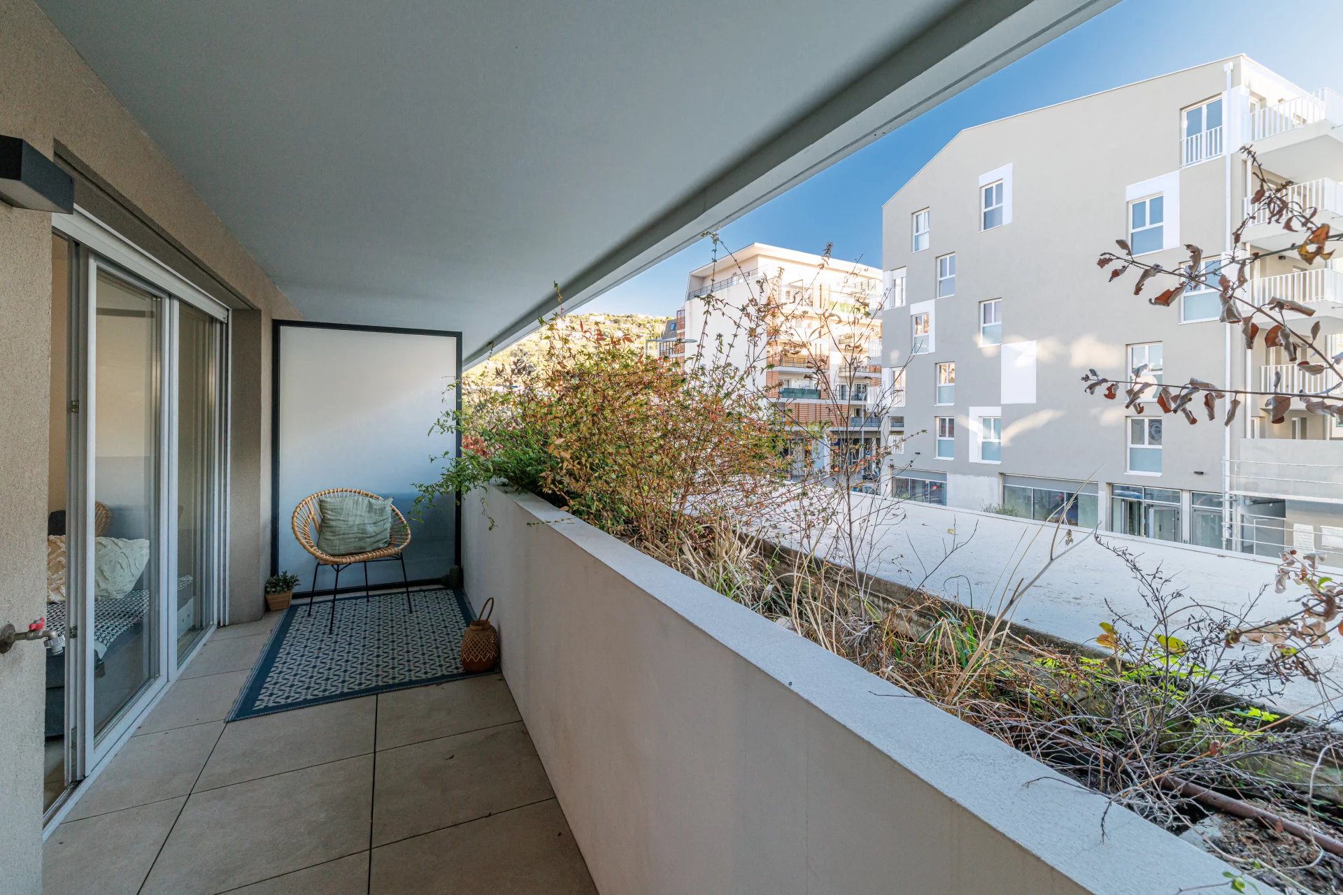 Vente Nice Ouest / Sainte Isidore - 3 Pièces Neuf Terrasse Parking