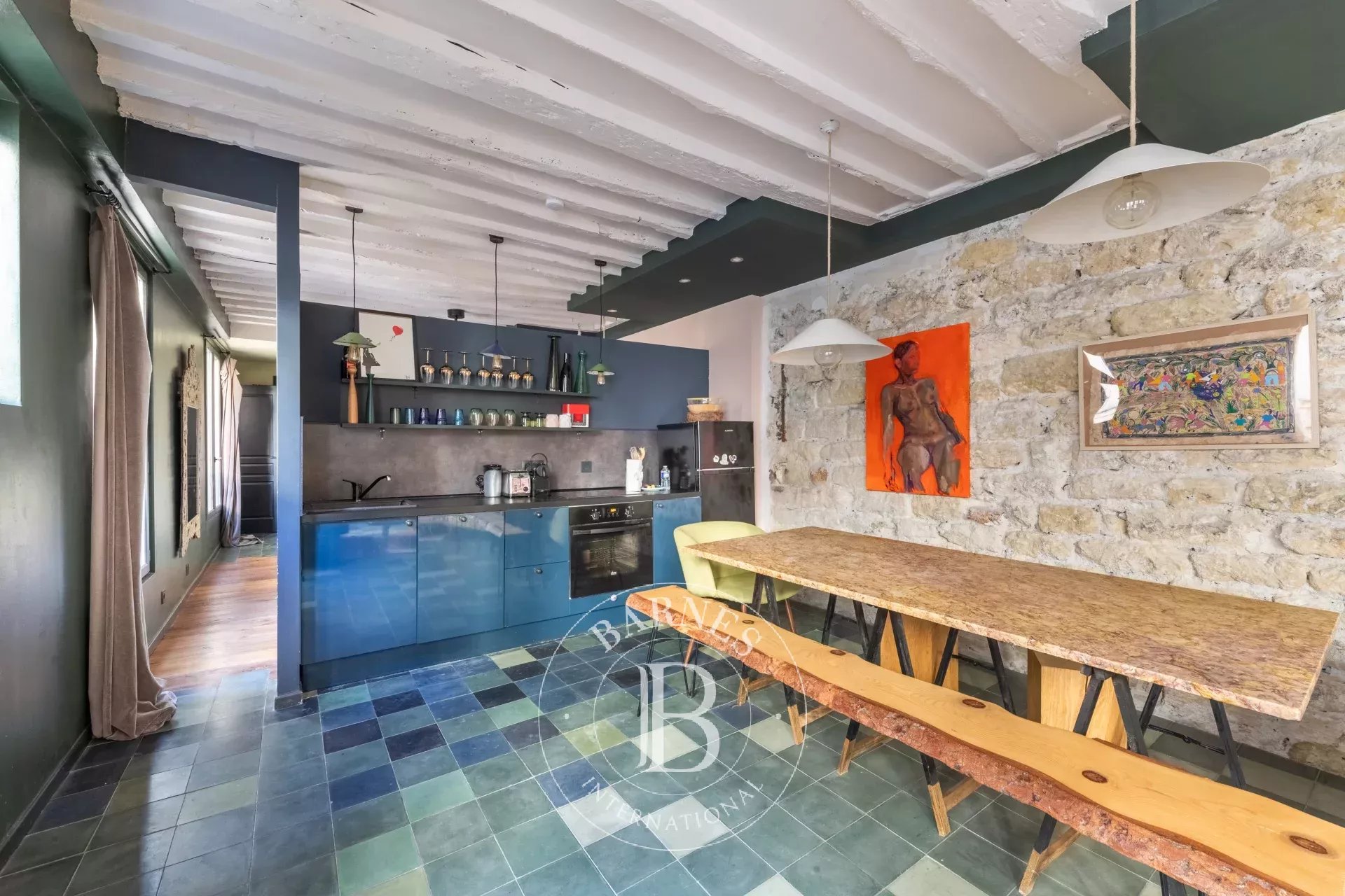 Daire Paris 3ème - picture 5