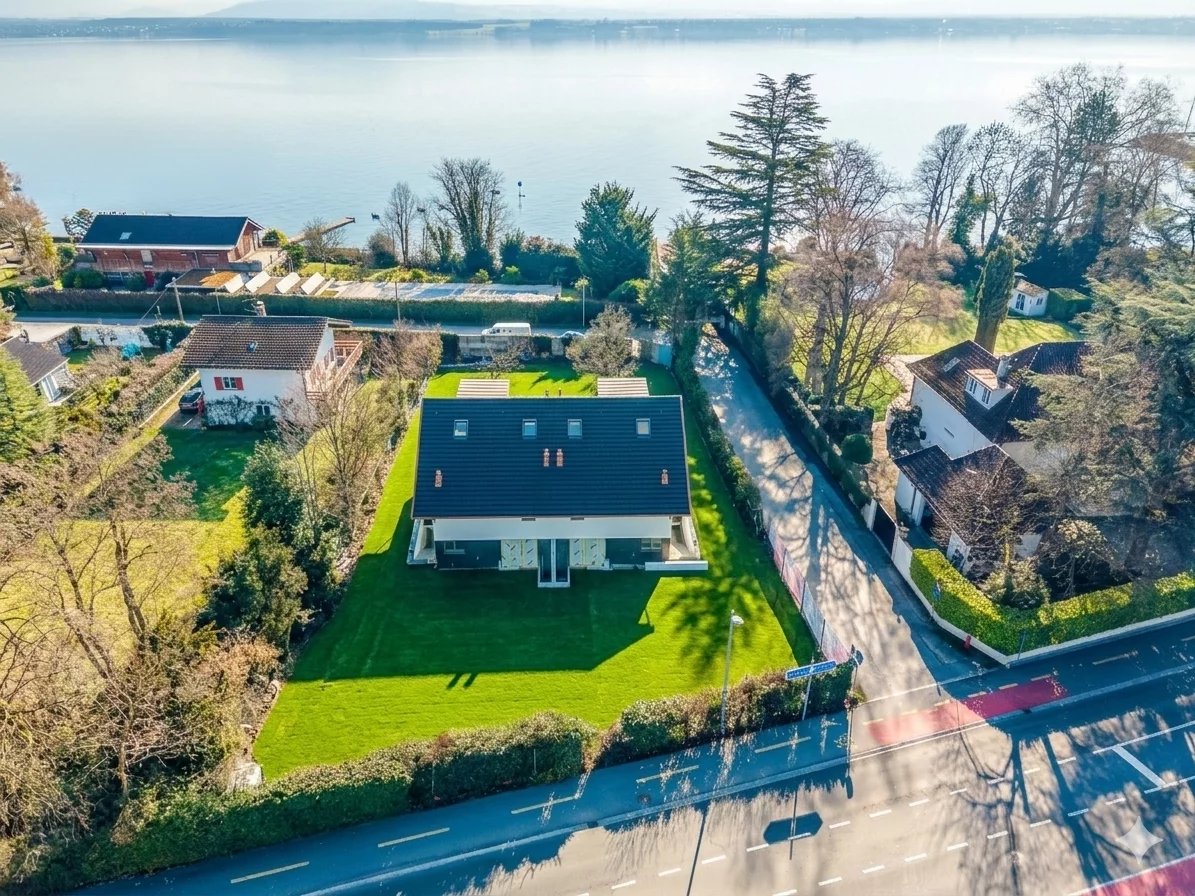 Founex: brand‑new twinvilla just steps from the lake