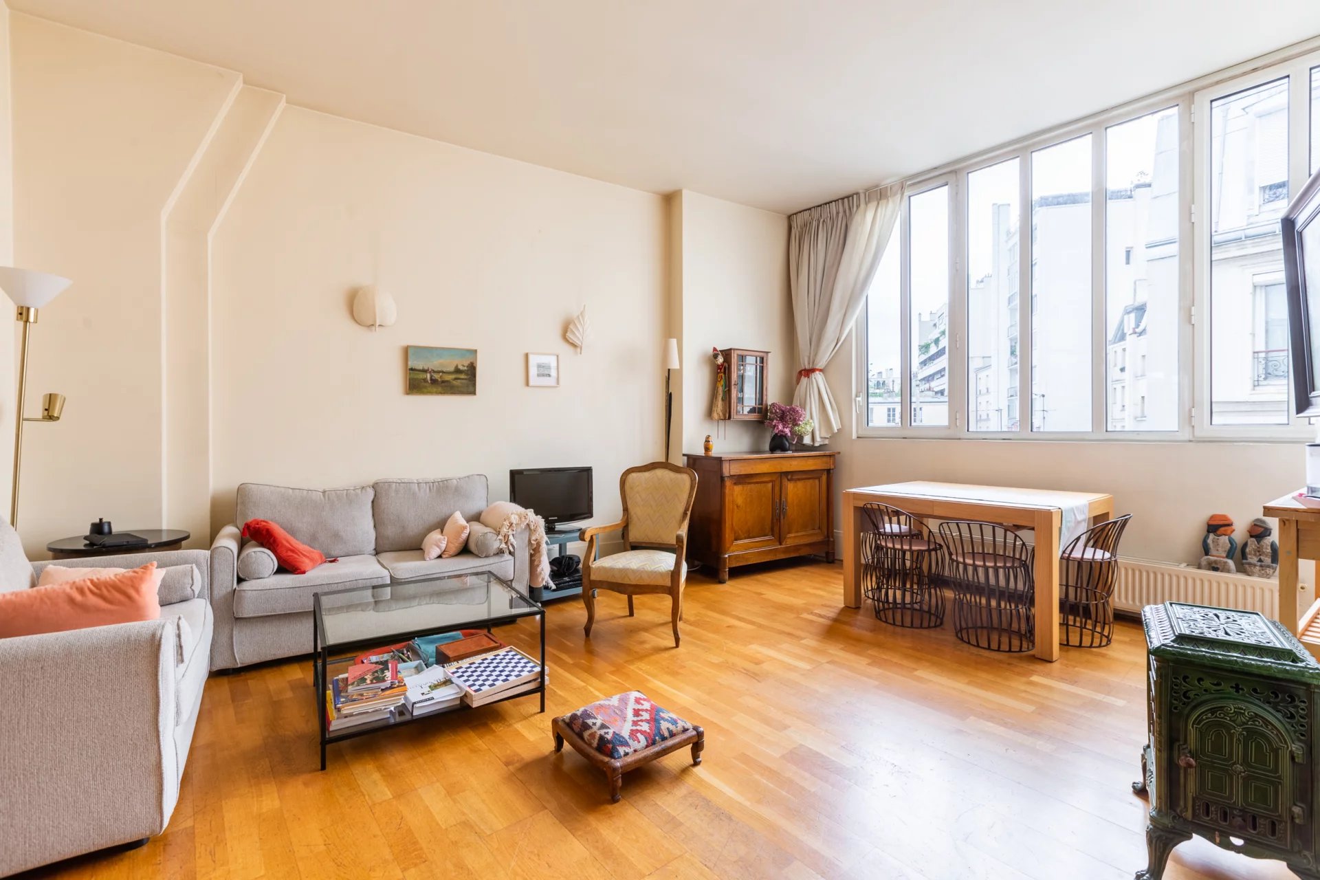 Appartement familial traversant