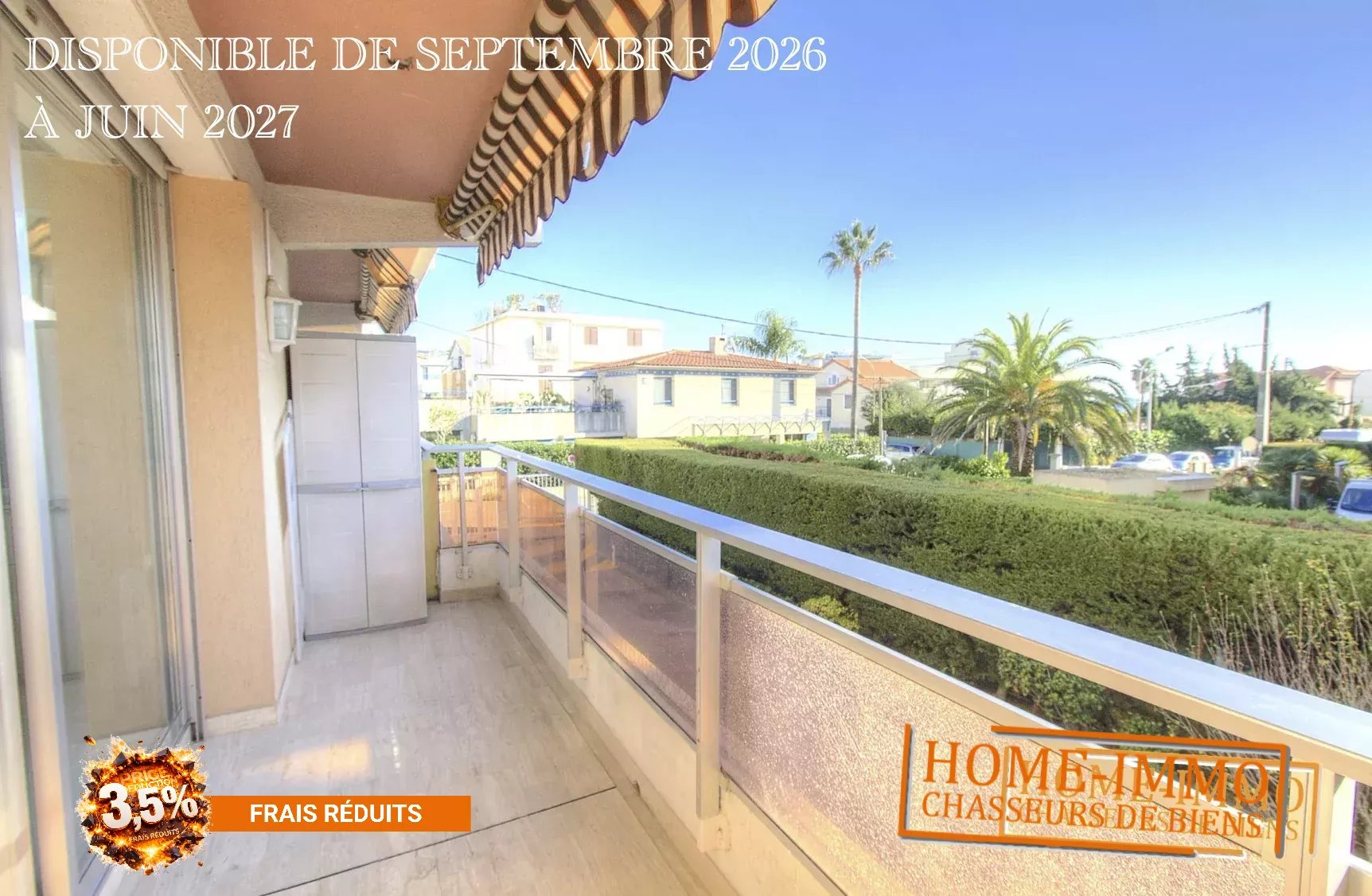 Maison à louer, 1 pièces, 29 m², Juan-les-Pins