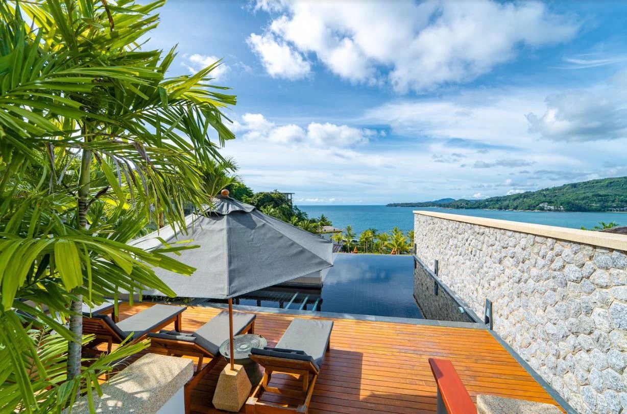 Splendide appartement avec vue mer situé à Kamala