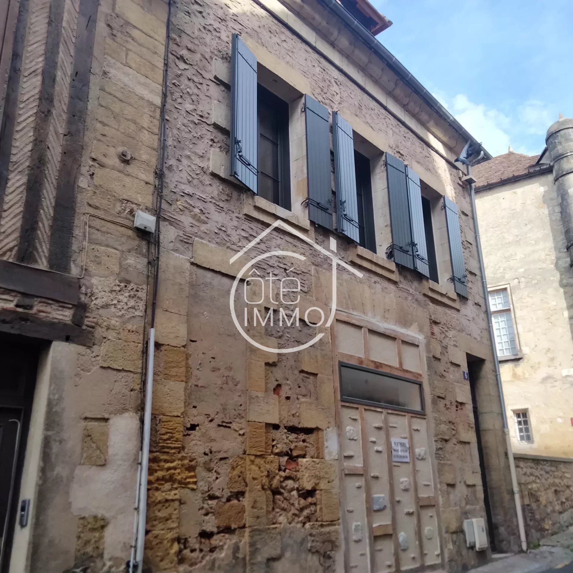 Bergerac : Maison centre historique 4 pièces de 93m²