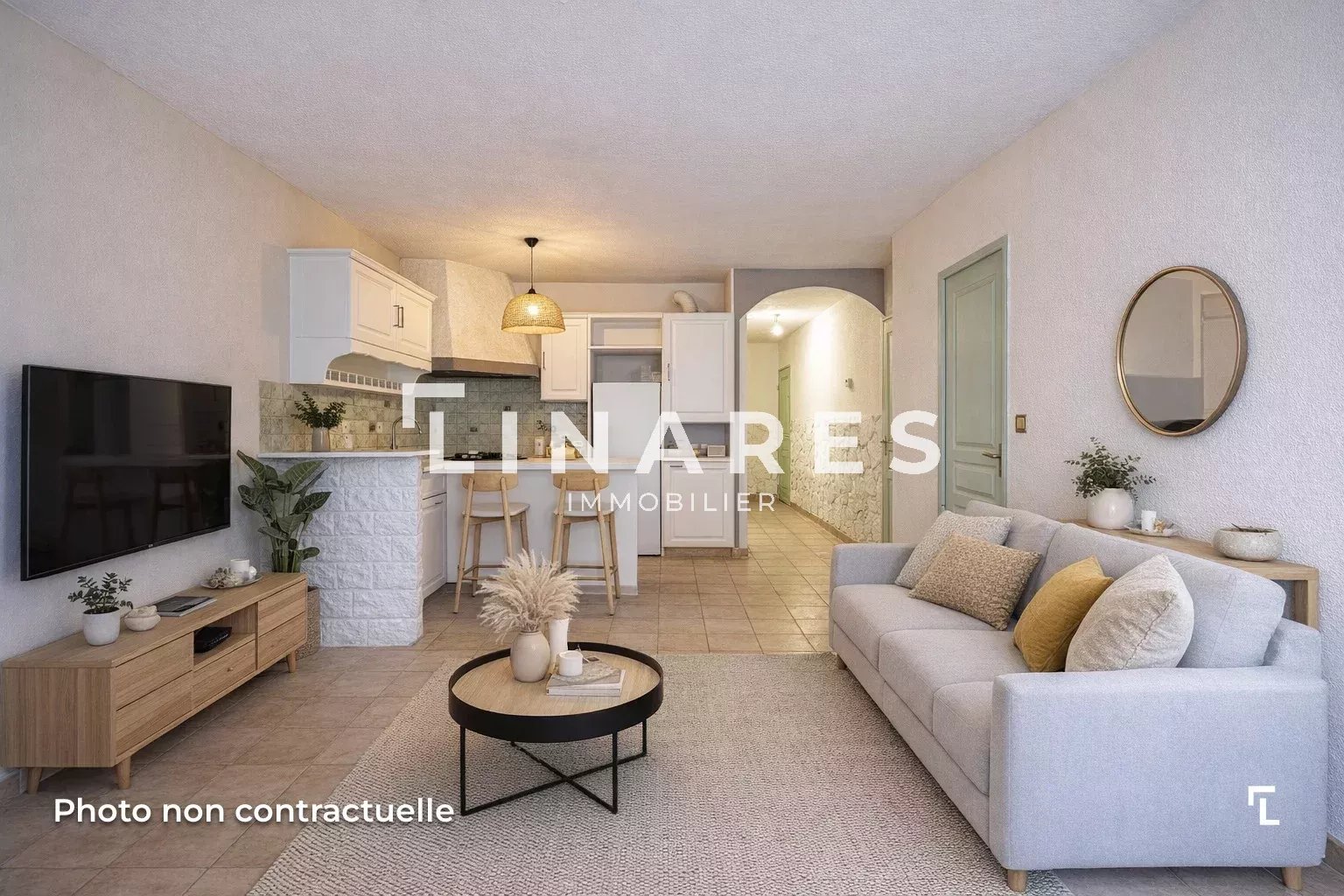 COLLINE - Appartement T3 de 56m² + terrasse 7.5m²  - 13013 Château Gombert