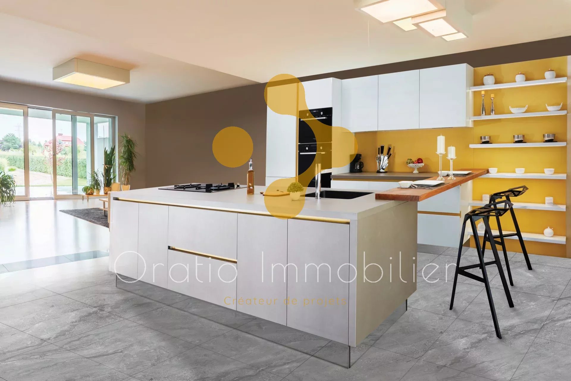 Agence immobilière de 