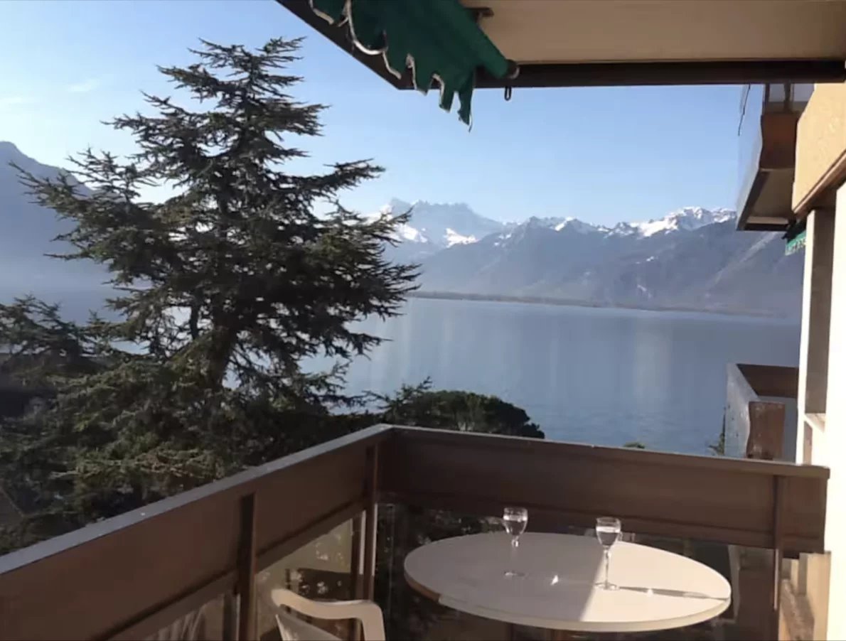 Superbe appartement meublé au bord de l'eau, au centre de Montreux