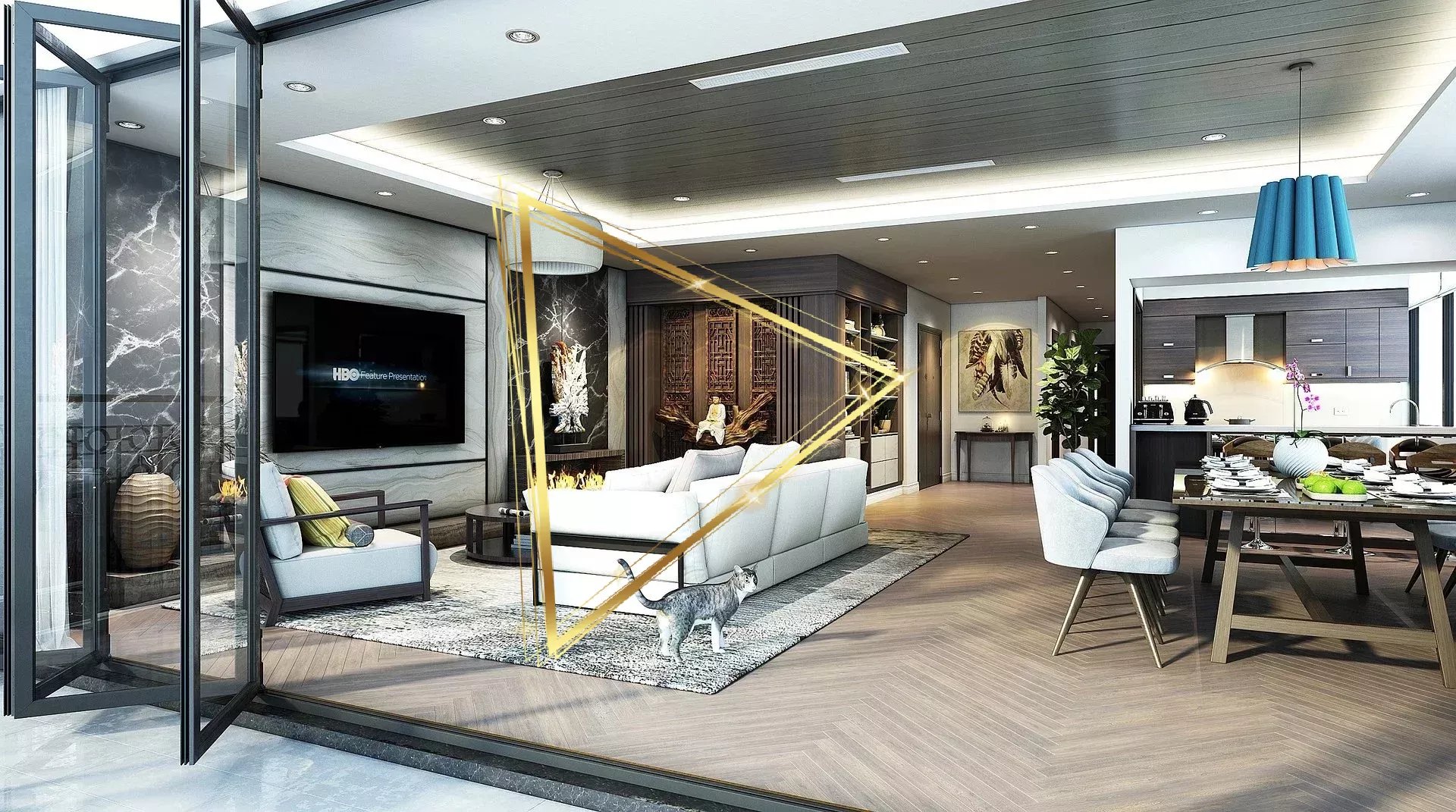 T4 duplex rooftop avec 3 terrasses, Cave et 2 Parkings !