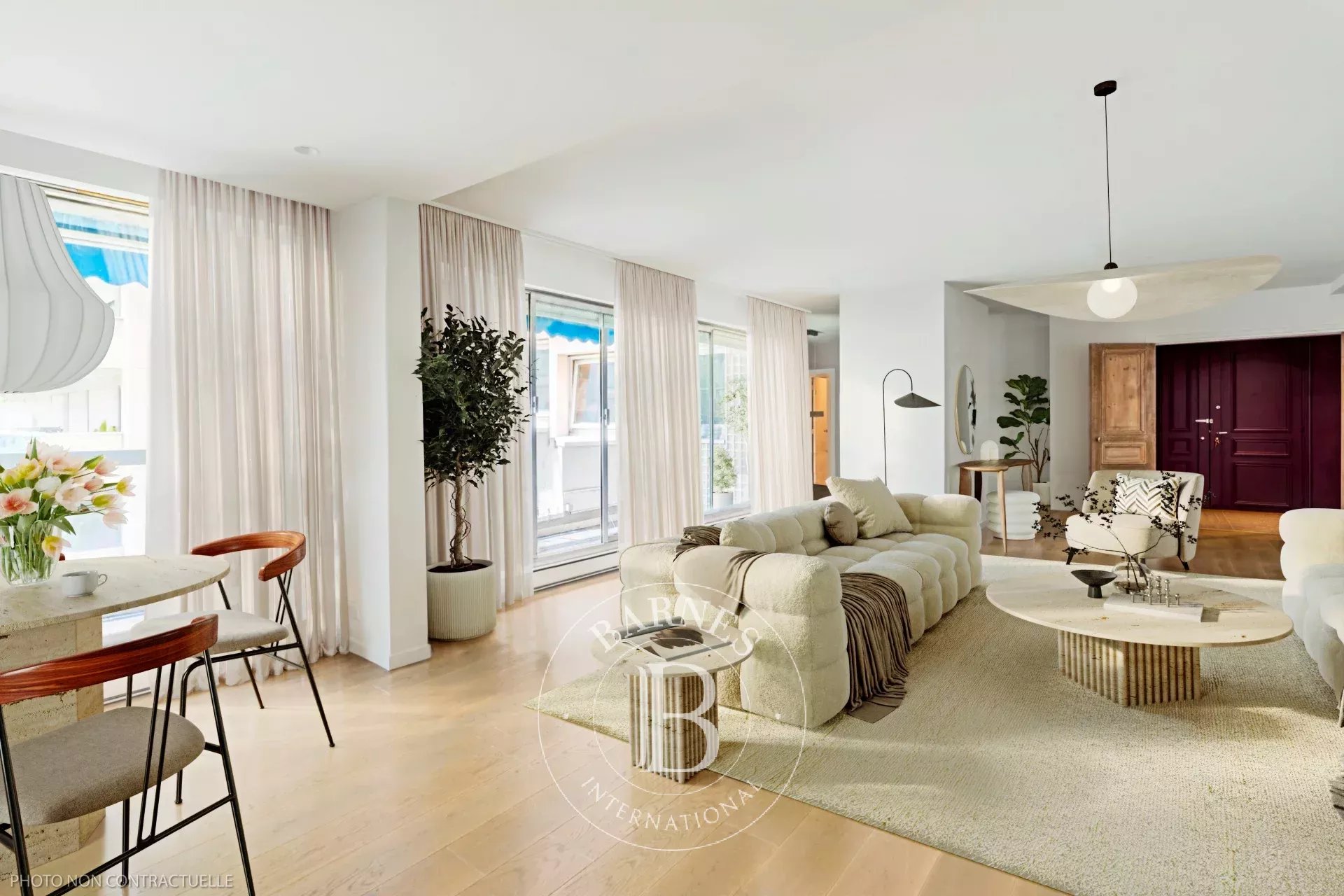 Neuilly - Ile de la Jatte - 4-bedroom apartment - Large balcony