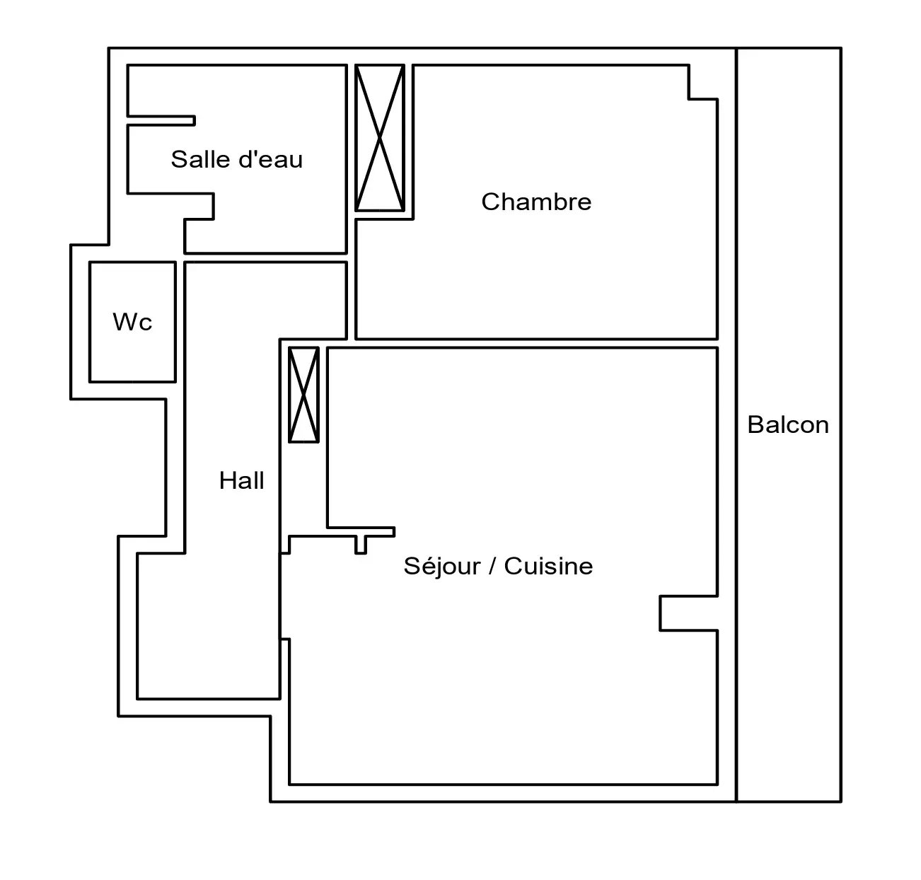 1 BEDROOM APPARTEMENT FOR SALE CANNES BANANE Accommodation in Cannes