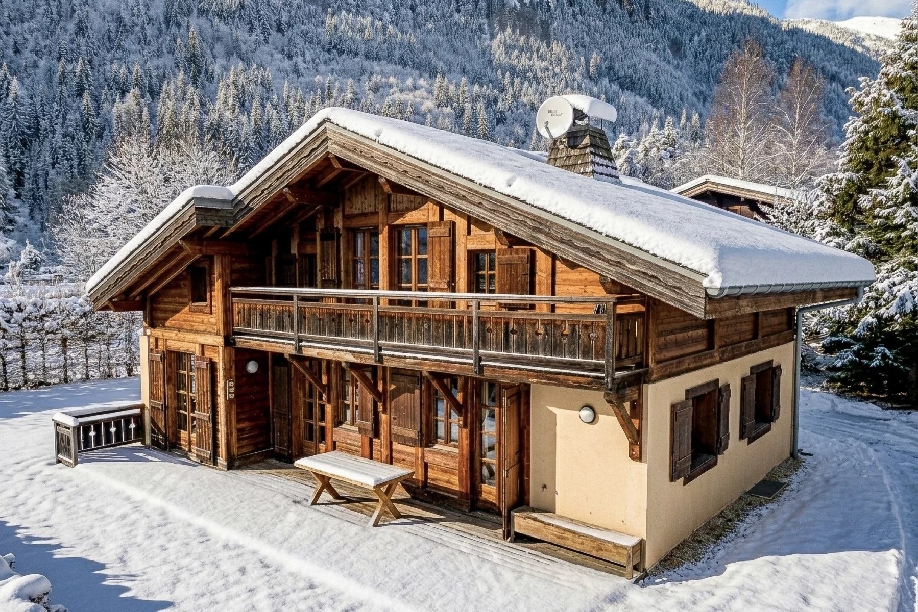 Photo of CHAMONIX - Classic alpine chalet with 6 bedrooms in Les Tines