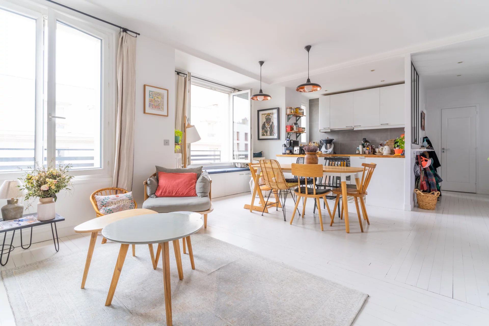 Appartement charme ensoleillé