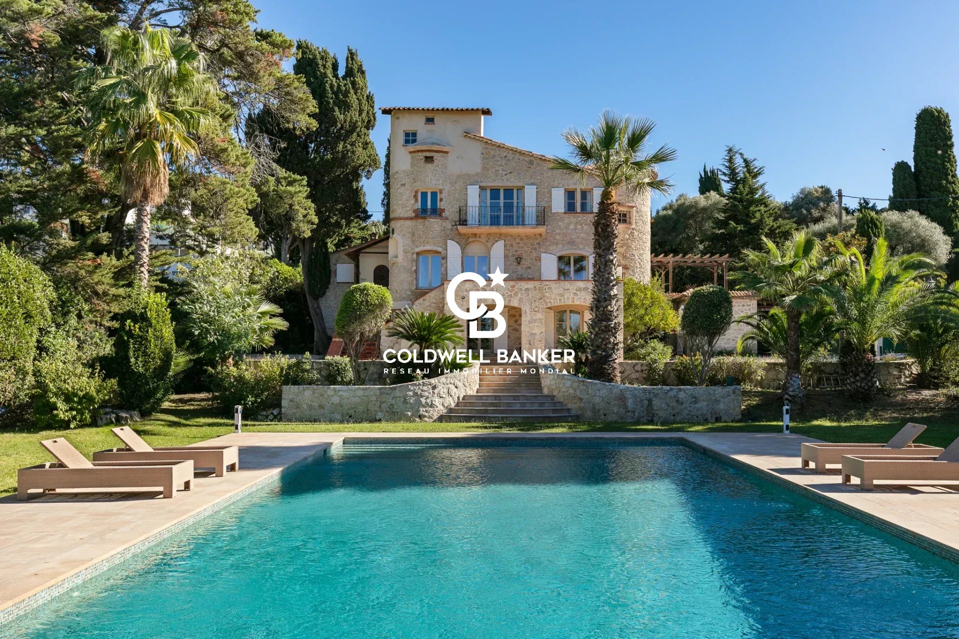 Cap d’Antibes Ouest - Propriété de prestige avec vue mer et piscine