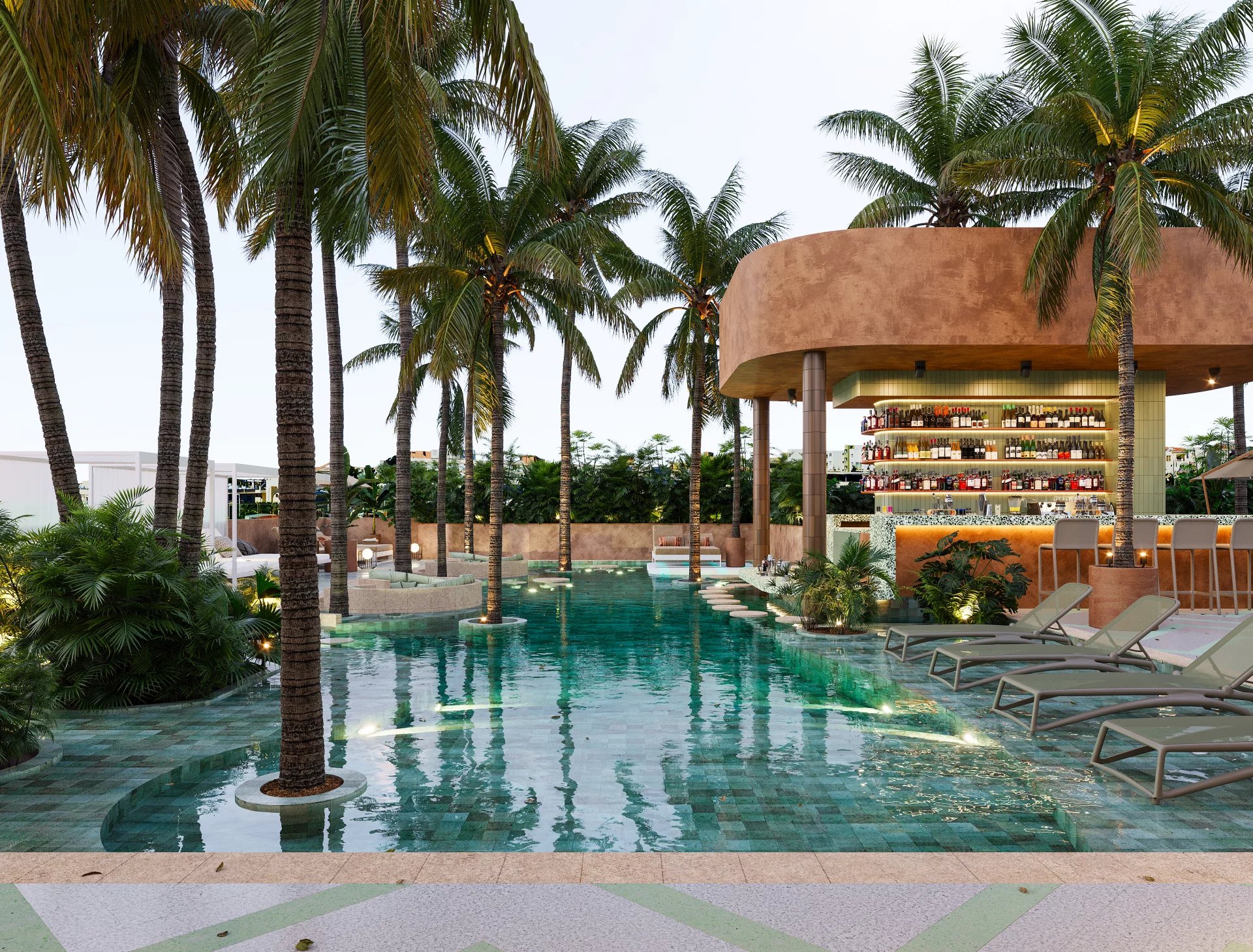 Estudio de lujo llave en mano | A pasos de la playa y la Quinta Avenida | Playa del Carmen