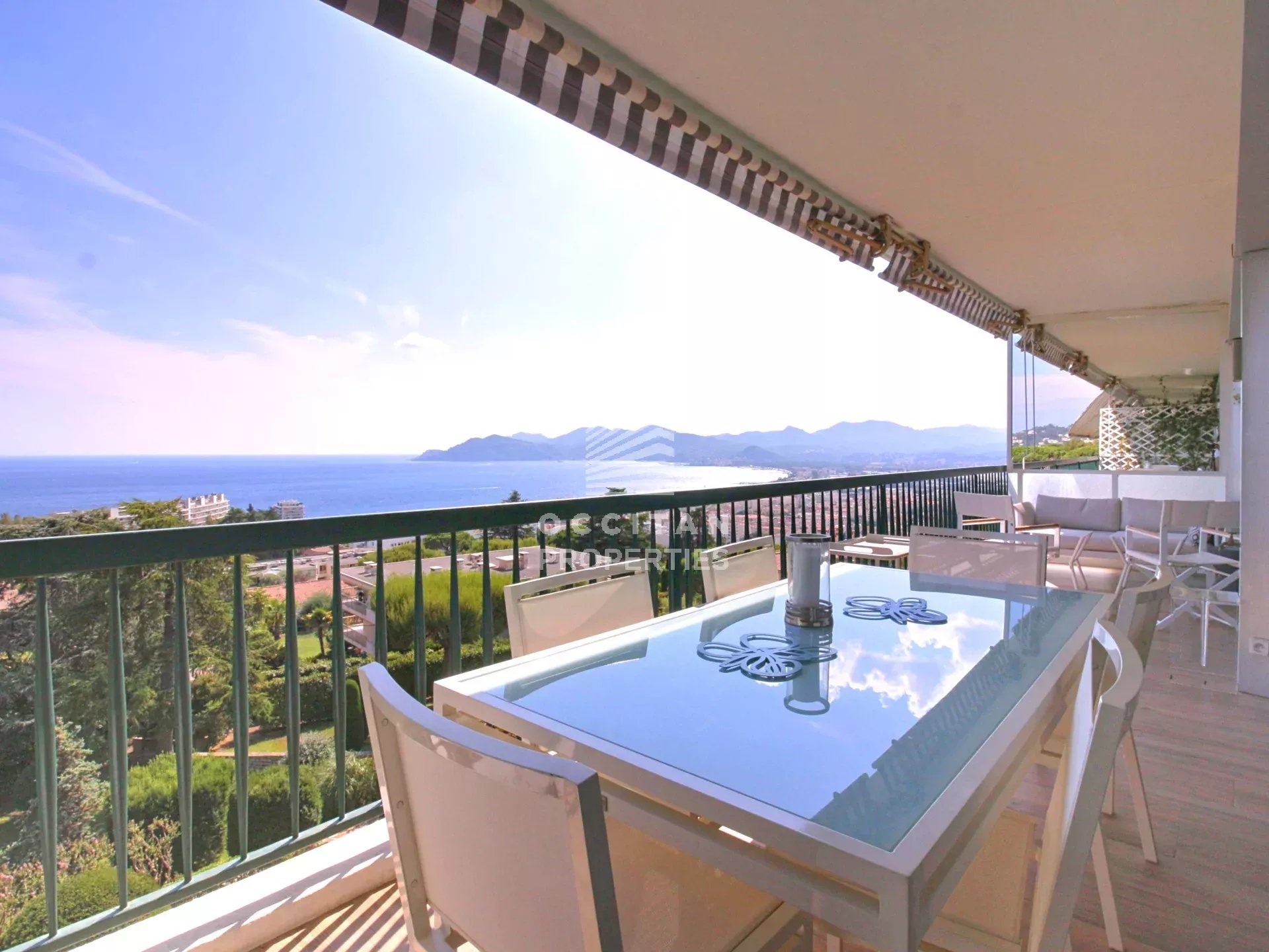Sublime vue mer jusqu''au Massif de l'Estérel - Piscine - Croix des Gardes, Cannes