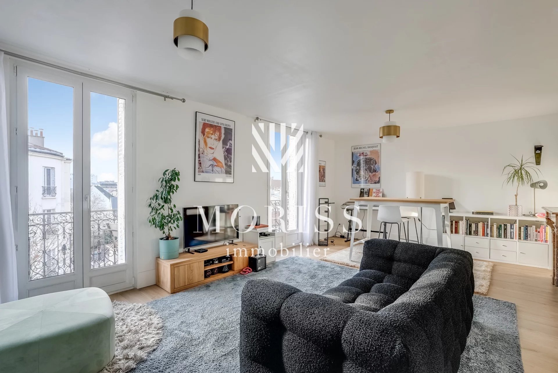 MAGNIFIQUE DERNIER ETAGE / DOUBLE SEJOUR / LUMINEUX / METRO 13 - Image 1