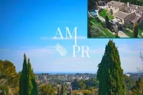 Mougins - renovated Provencal house with sea view — photo 4