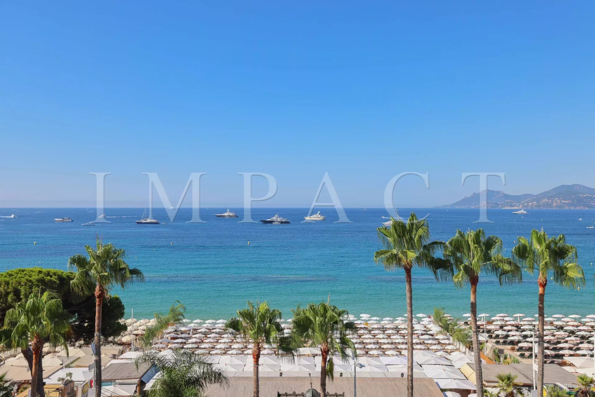 Rental apartment sea view Cannes Croisette