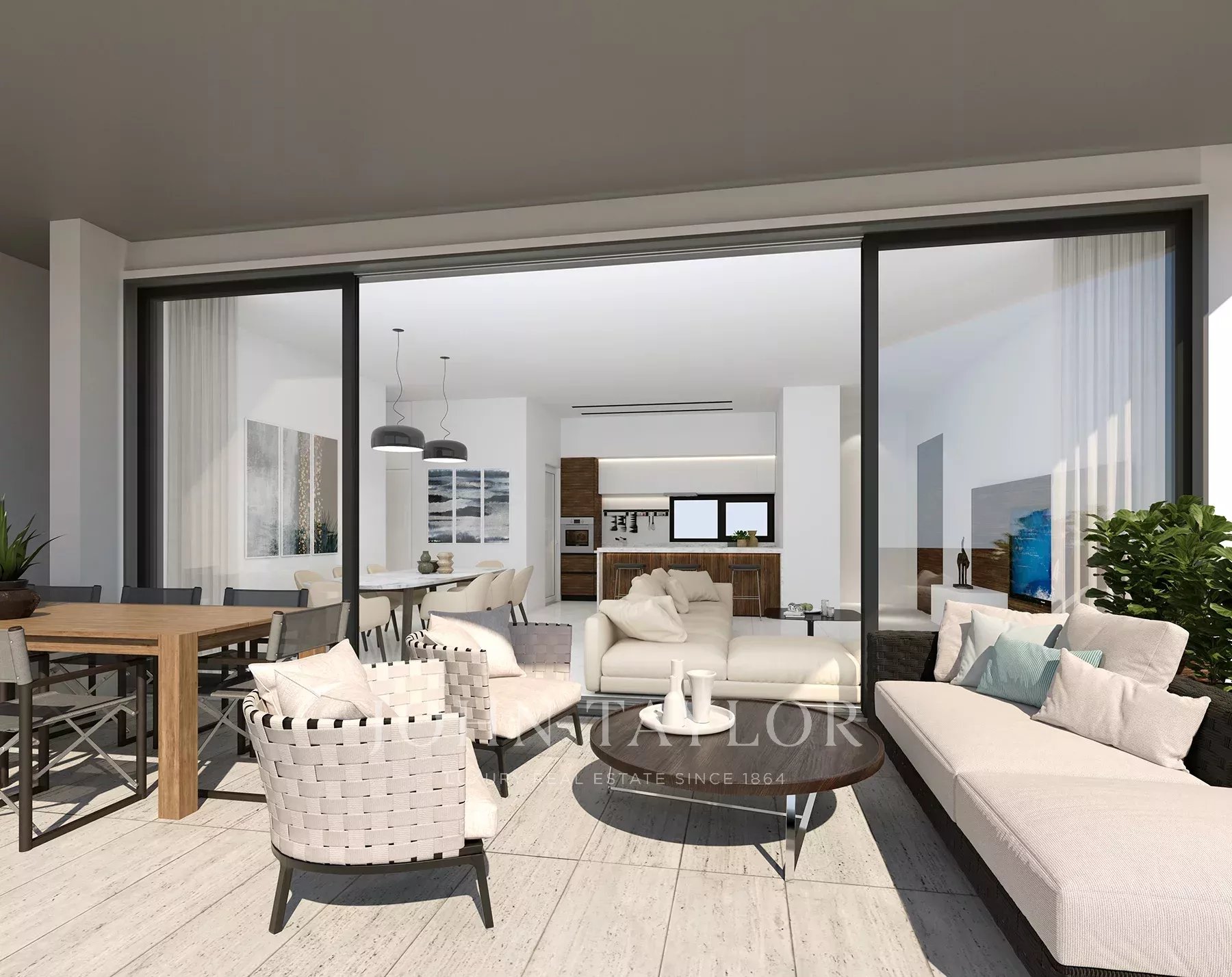 Wohnung 3 zimmer 118 m² Germasogeia, Zypern