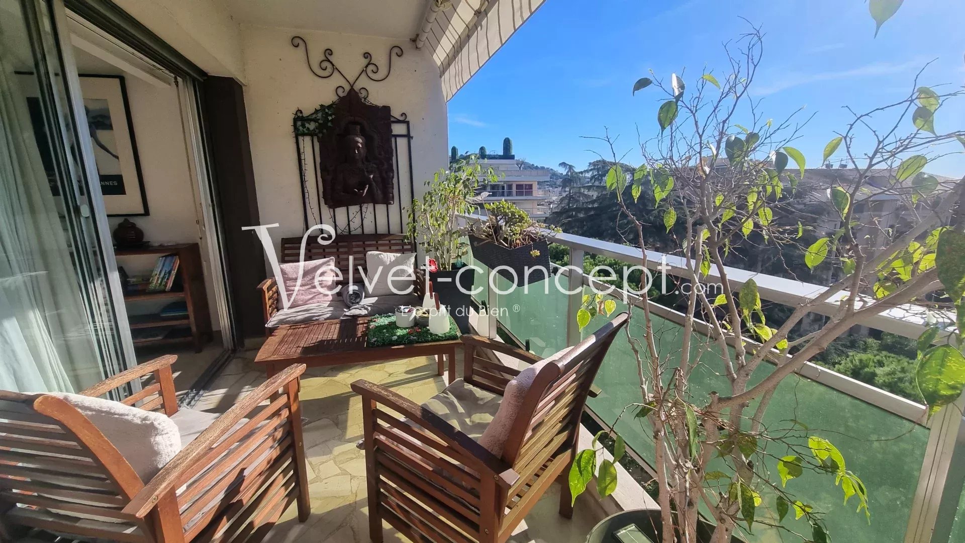 Cannes agréable appartement de 3pièces avec terrasse