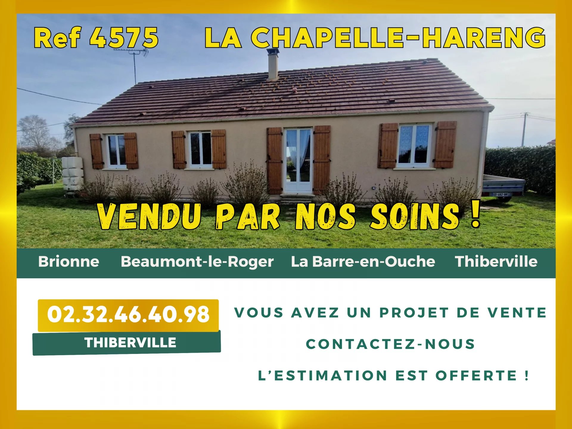 Agence immobilière de 