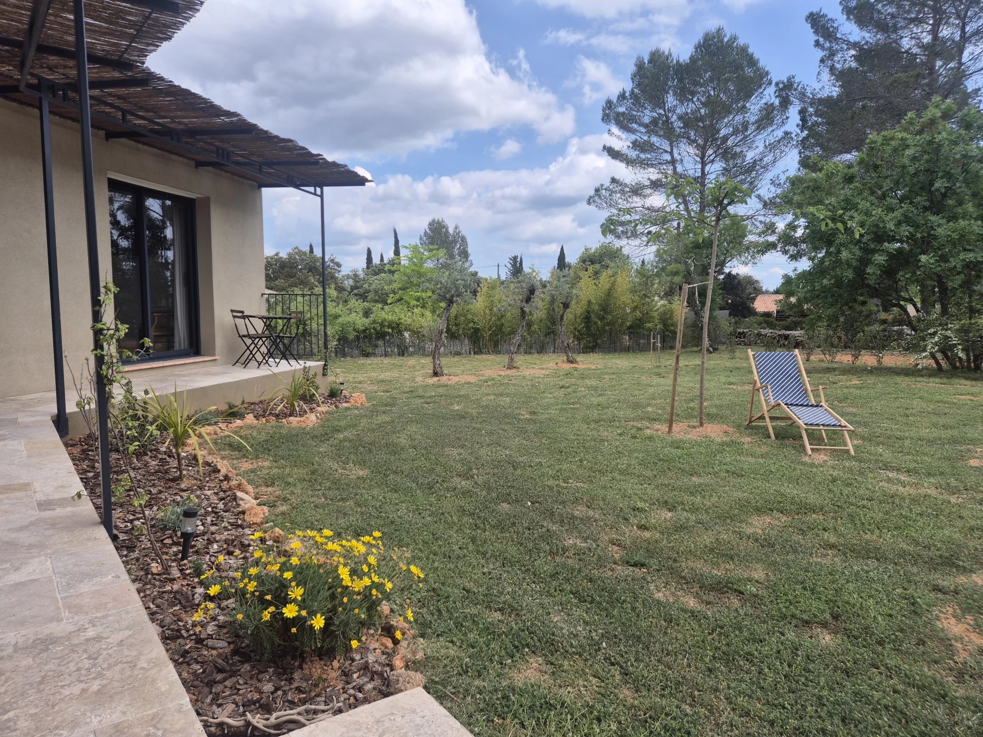 Villa and 4 gites in Cotignac, unique layout with pool house and pool