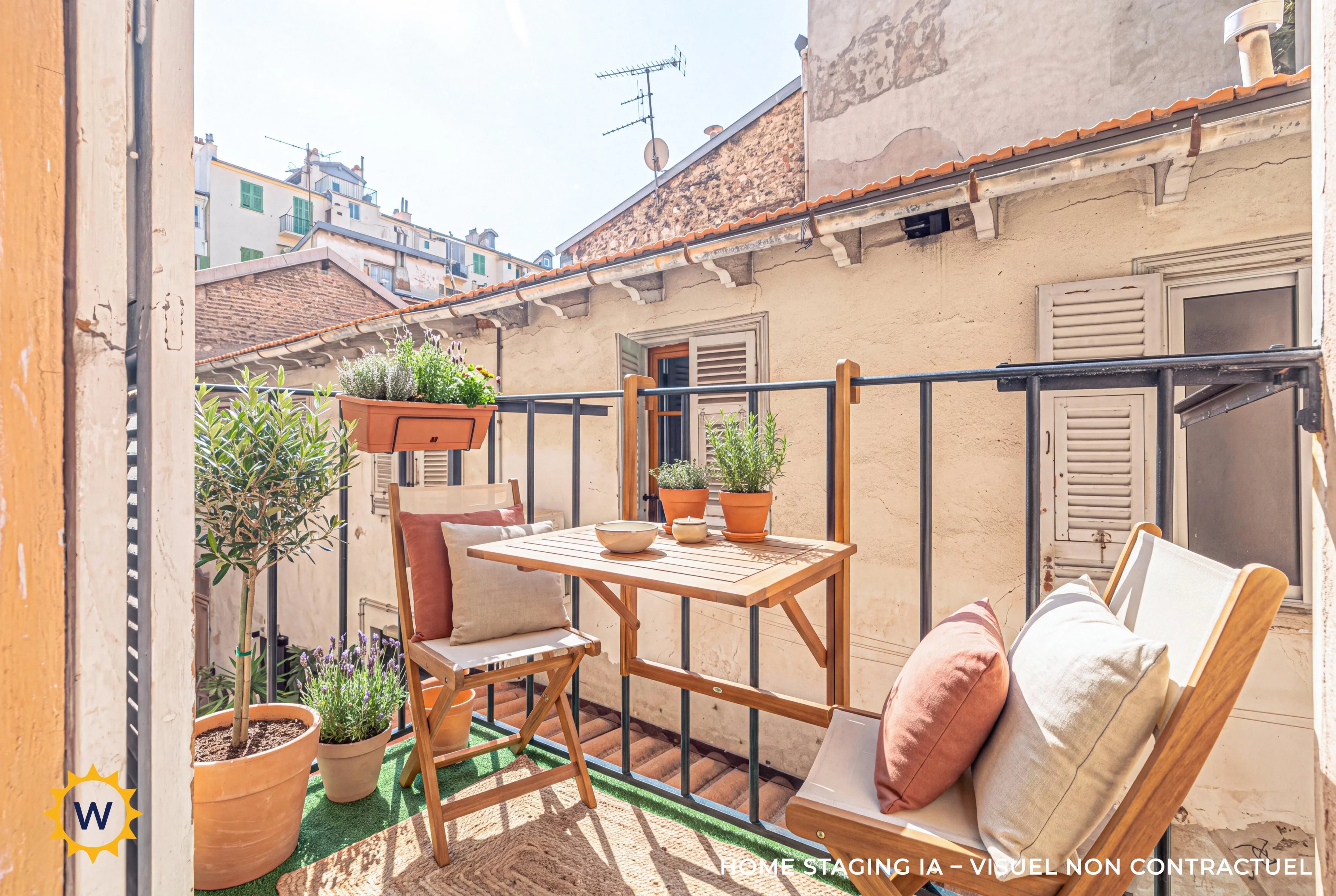 NICE LE PORT RUE BONAPARTE – 3/4 PIÈCES TRAVERSANT 65 M² – BALCON – ASCENSEUR — photo 5