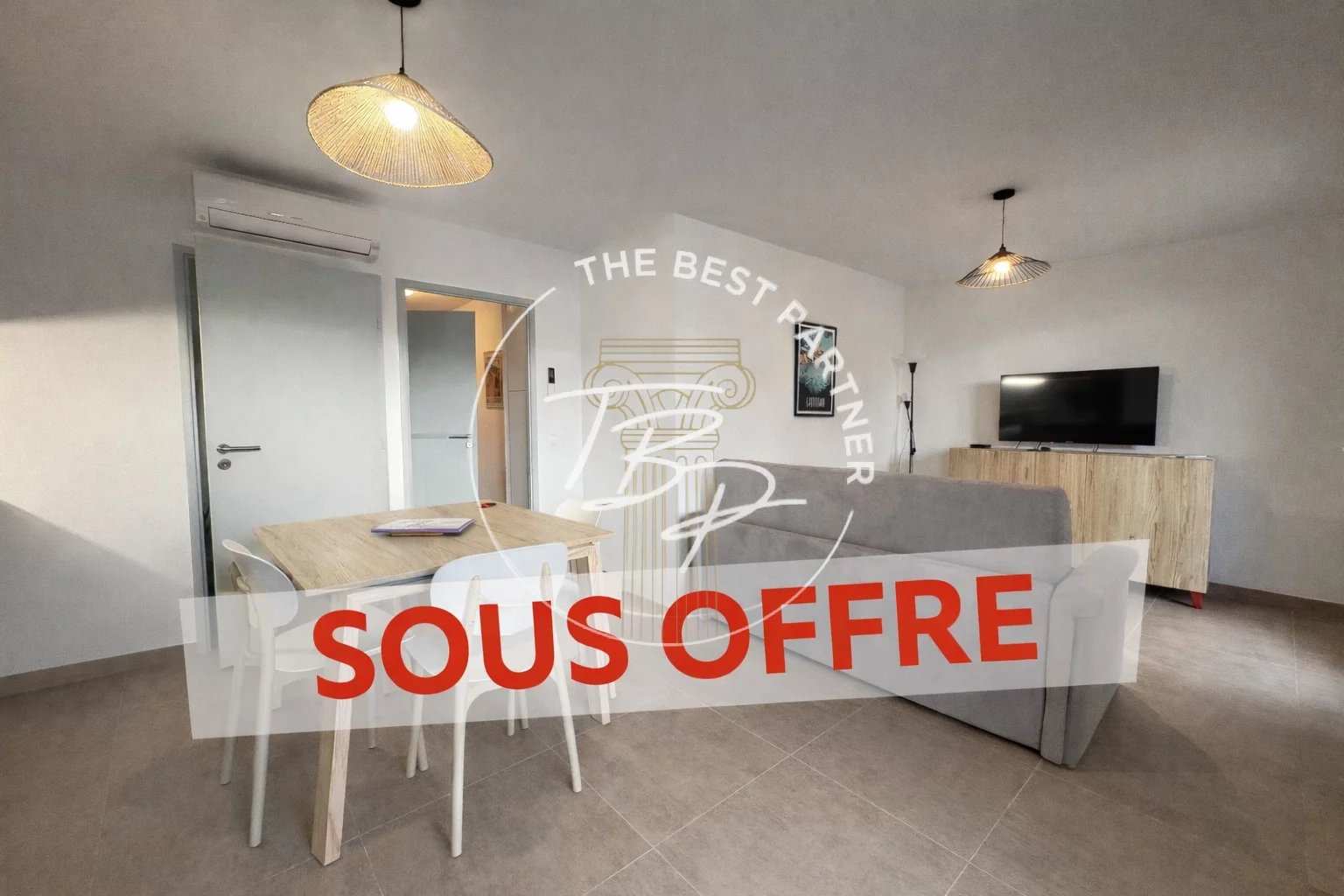Appartement T2 récent de 2024 avec jardin   à 300 m de la me