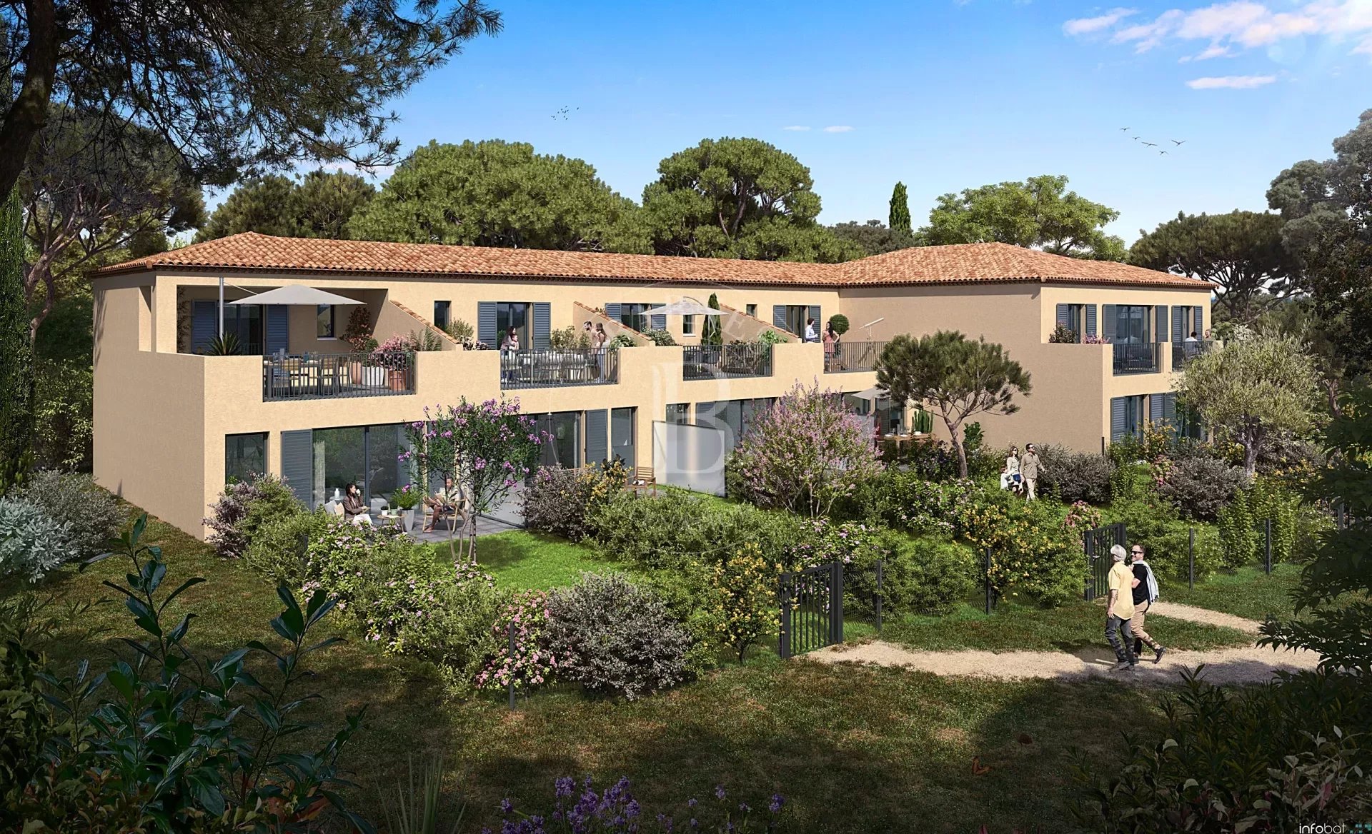 GRIMAUD - NEAR BEACH - VILLA - 2 BEDROOMS - GARDEN