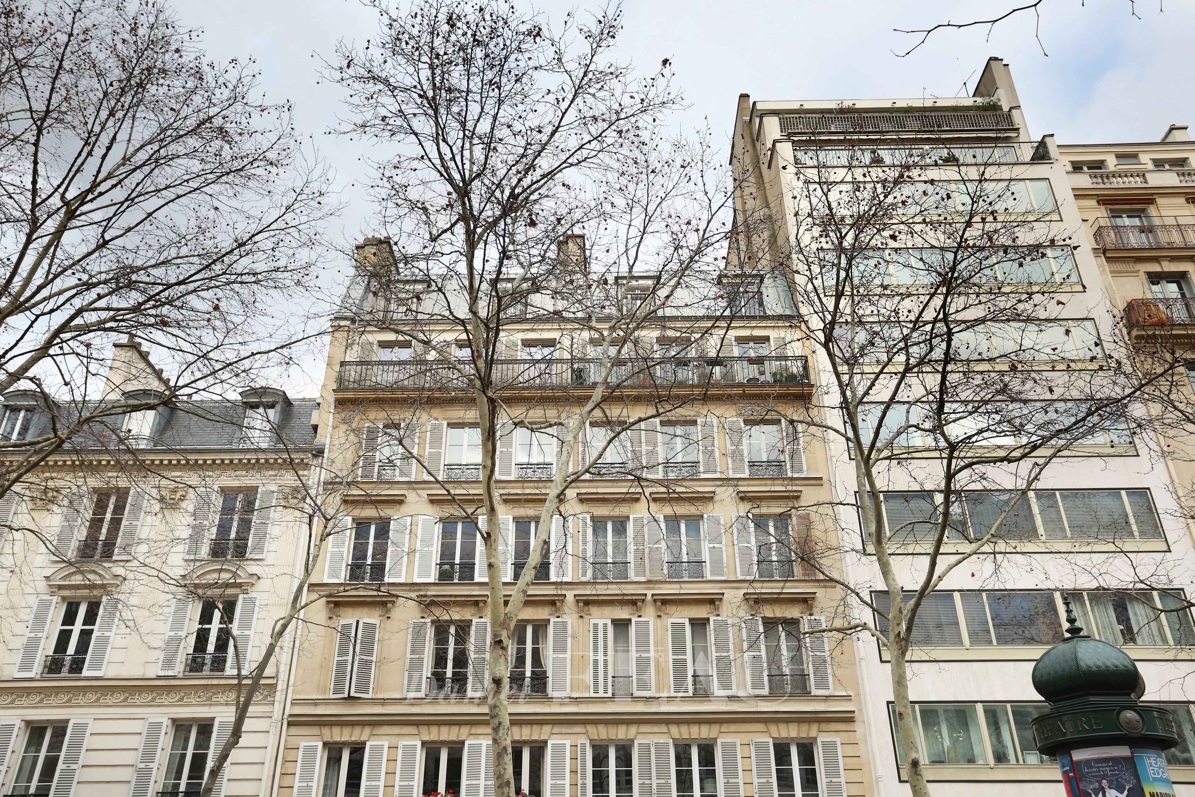 façade de l'immeuble avenue Duquesne 
