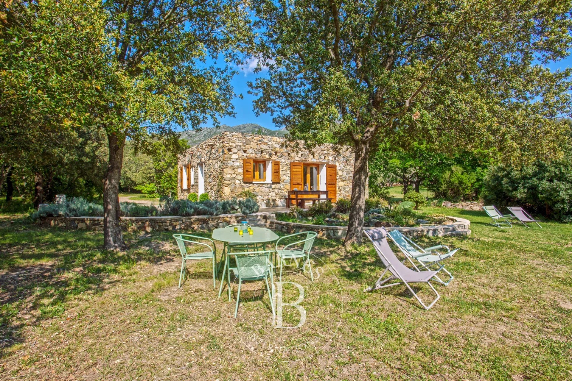 Saint Florent region, stone property with swimming pool - picture 11