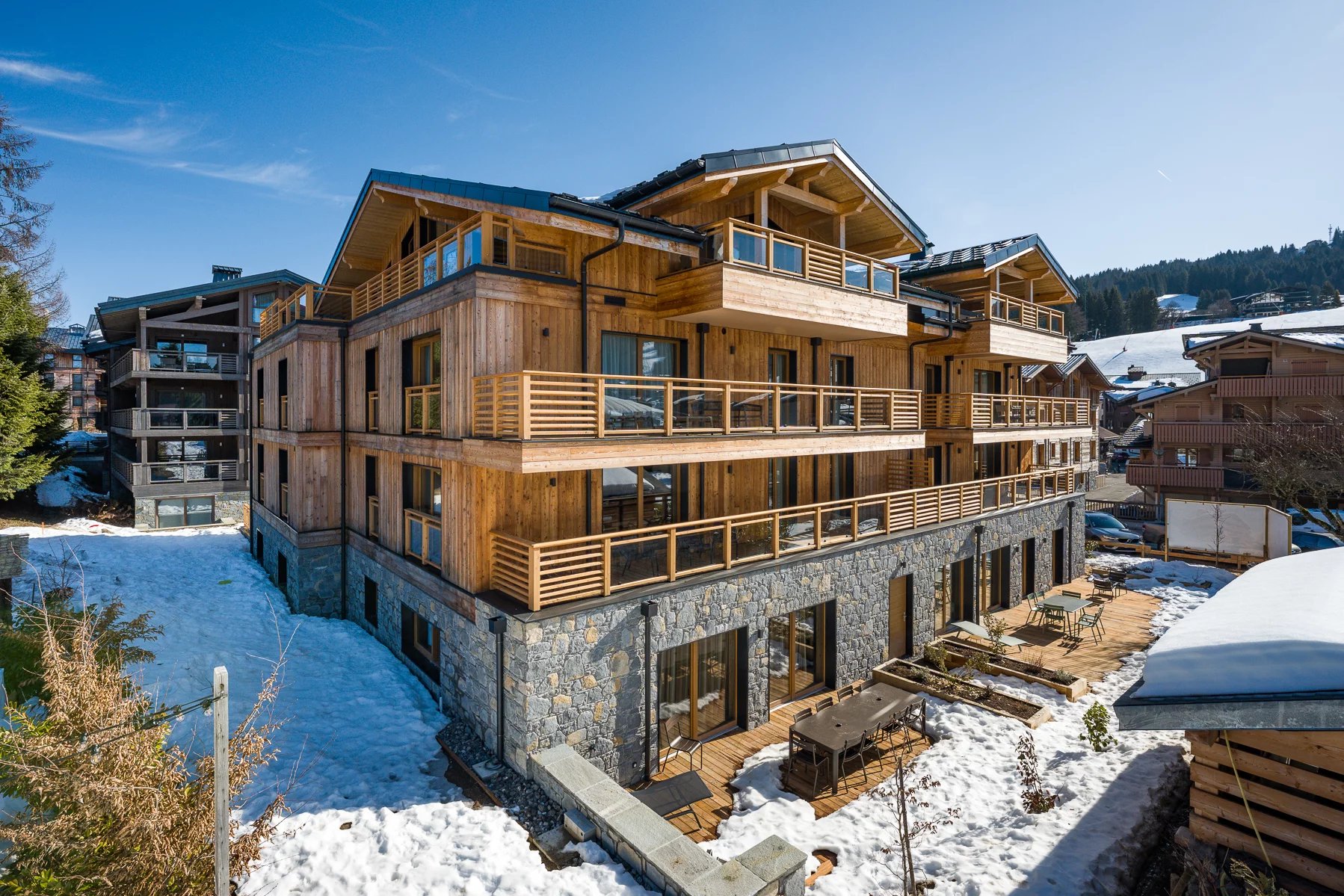 Photo of LES GETS - 3 bed apartment with a South-West facing terrace in Les Gets